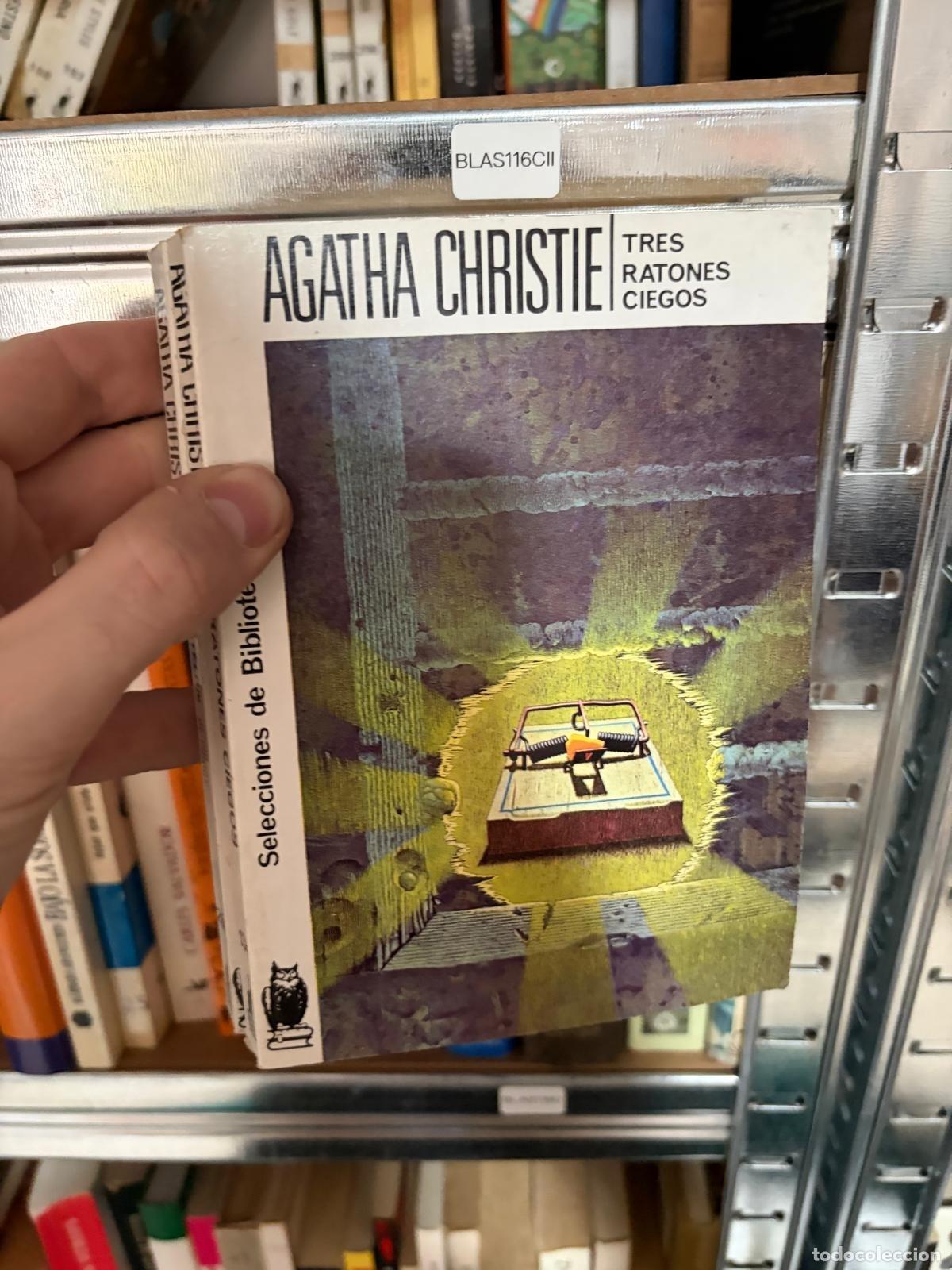 Libros de segunda mano: BLAS116CII Agatha Christie Tres ratones ciegos