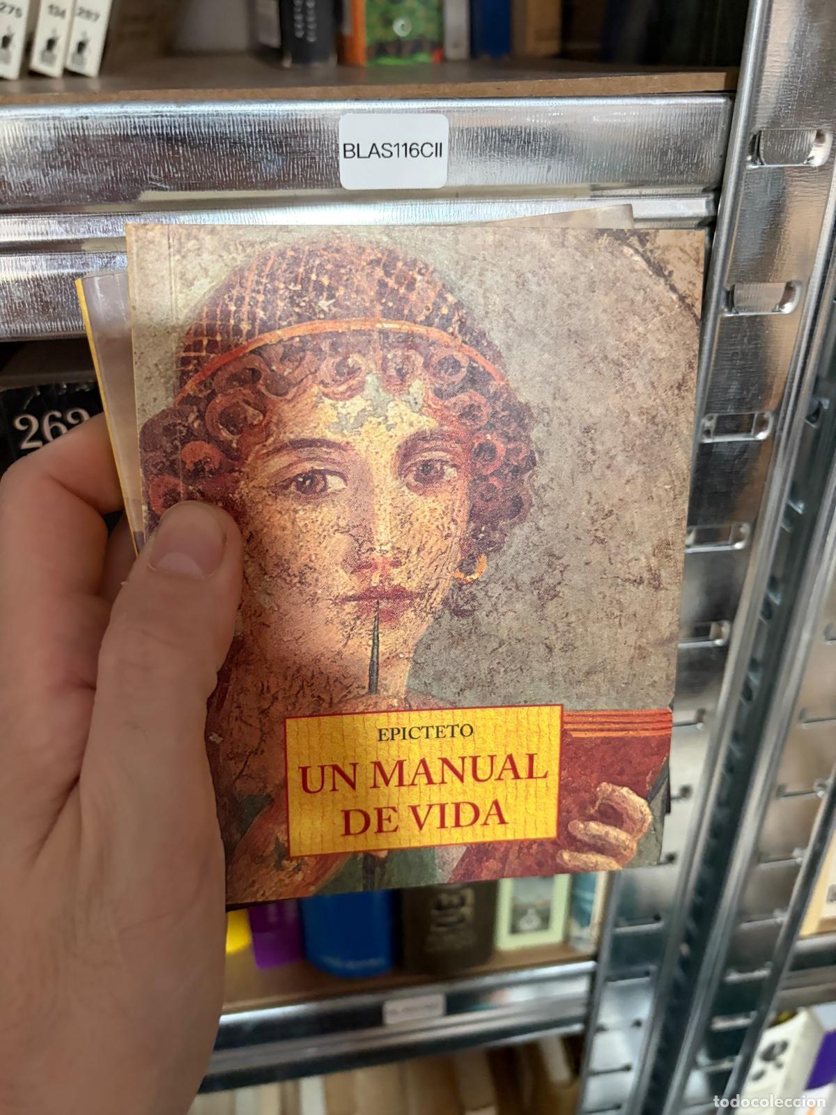 Libros de segunda mano: BLAS116CII Epicteto Un manual de vida
