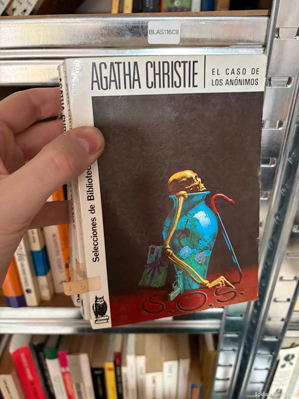 Libros de segunda mano: BLAS116CII Agatha Christie El caso de los an&oacute;nimos
