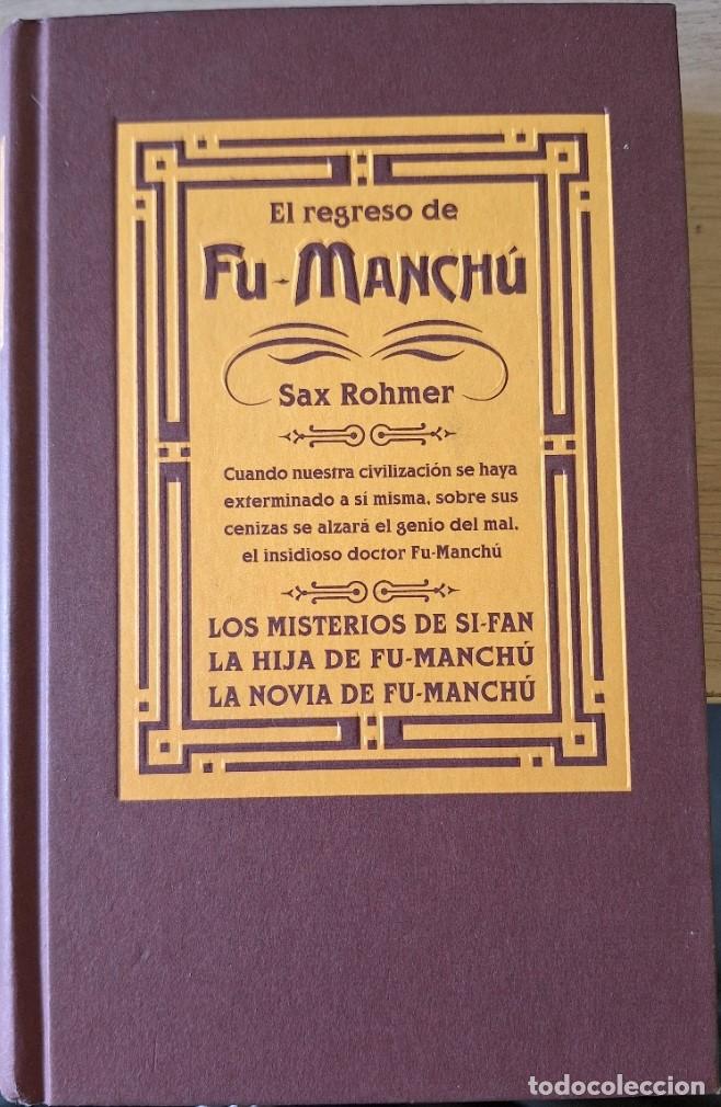 Libros de segunda mano: EL REGRESO DE FU MANCHU. - ROHMER, Sax.