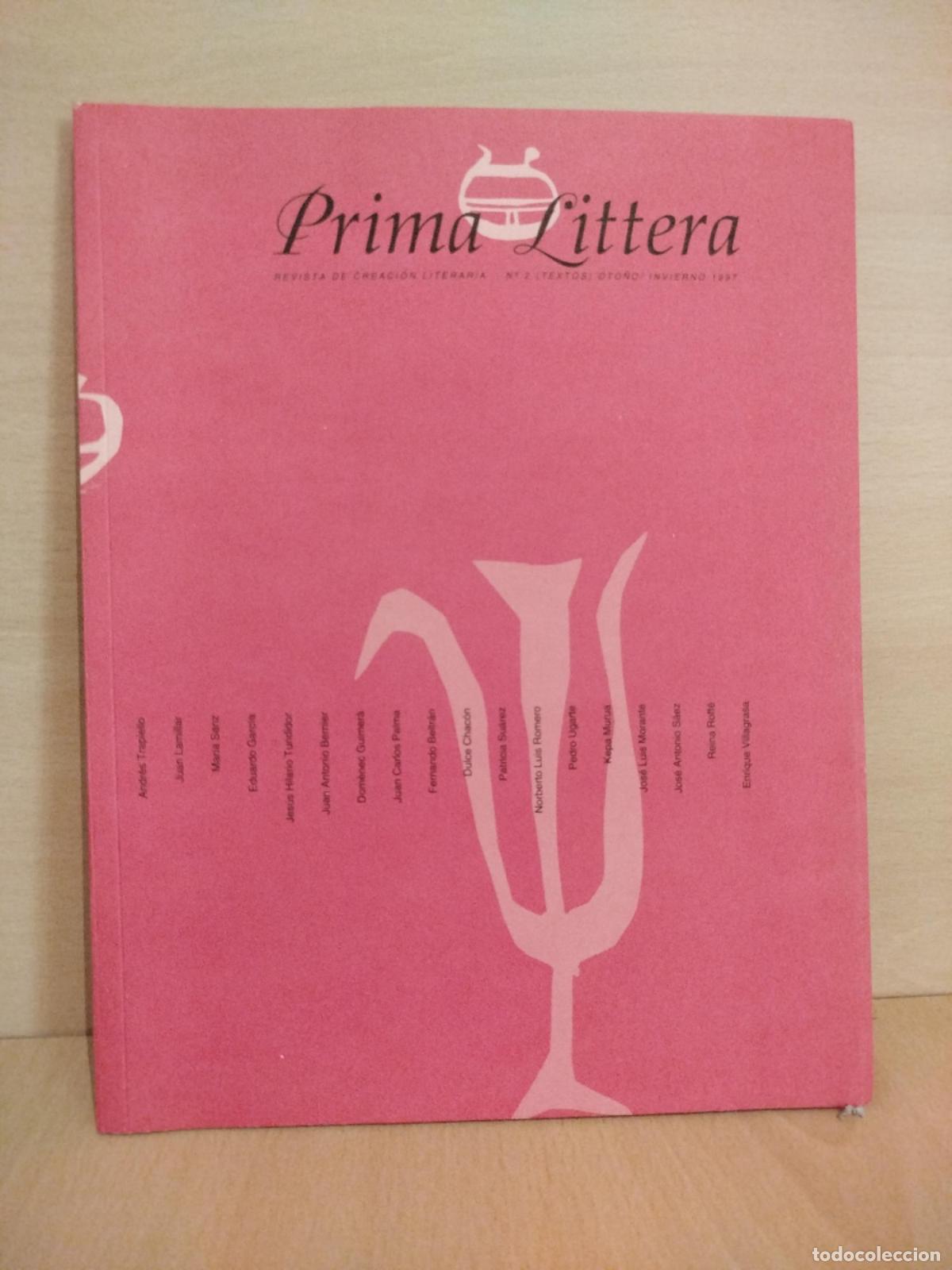 Libros de segunda mano: Prima Littera. Revista de creaci&oacute;n literaria, N&ordm;2 -