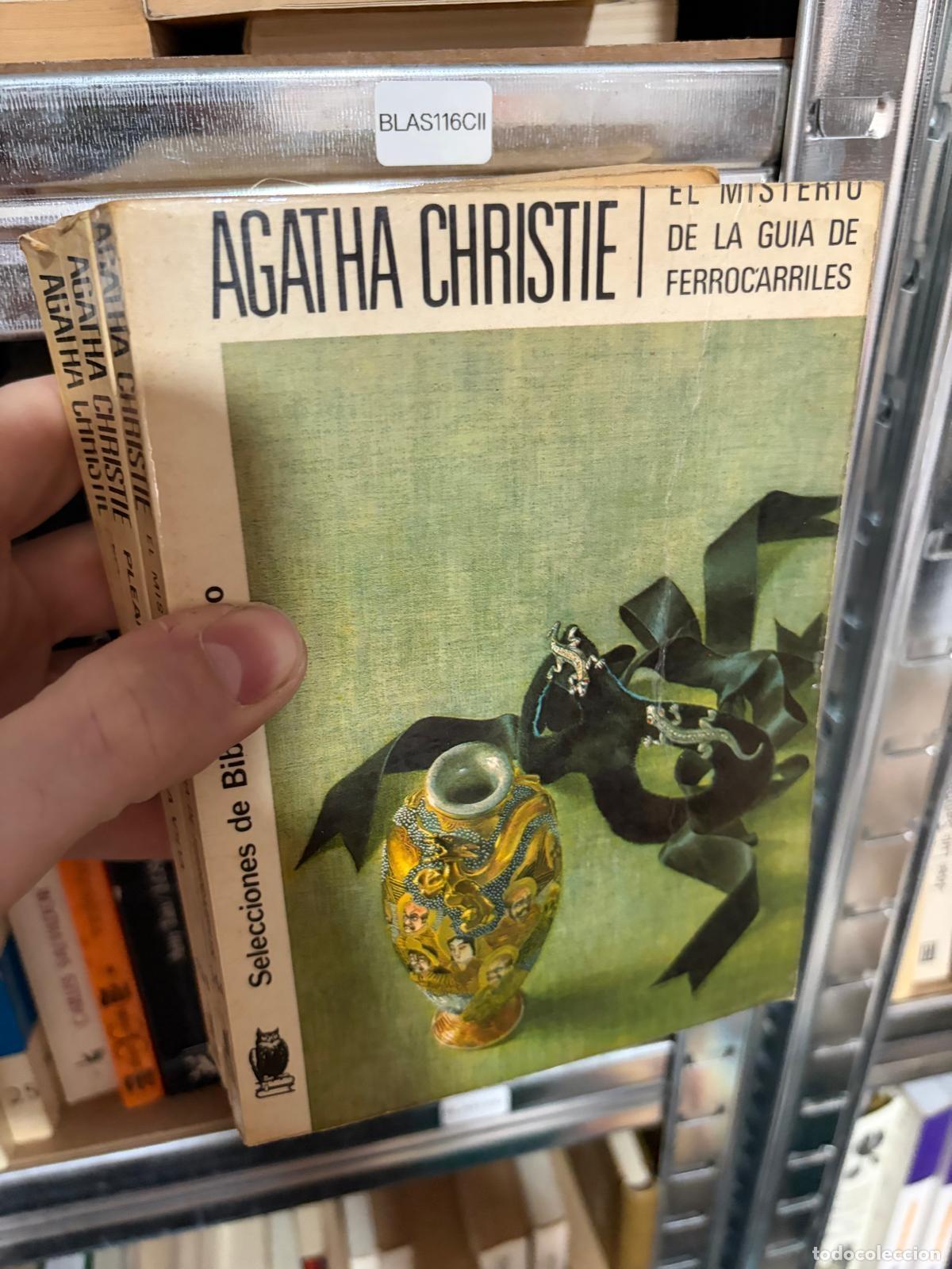 Libros de segunda mano: BLAS116CII Agatha Christie El misterio de la gu&iacute;a de ferrocarriles