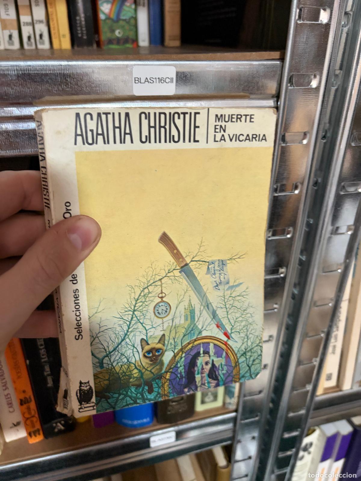 Libros de segunda mano: BLAS116CII Agatha Christie Muerte en la vicar&iacute;a