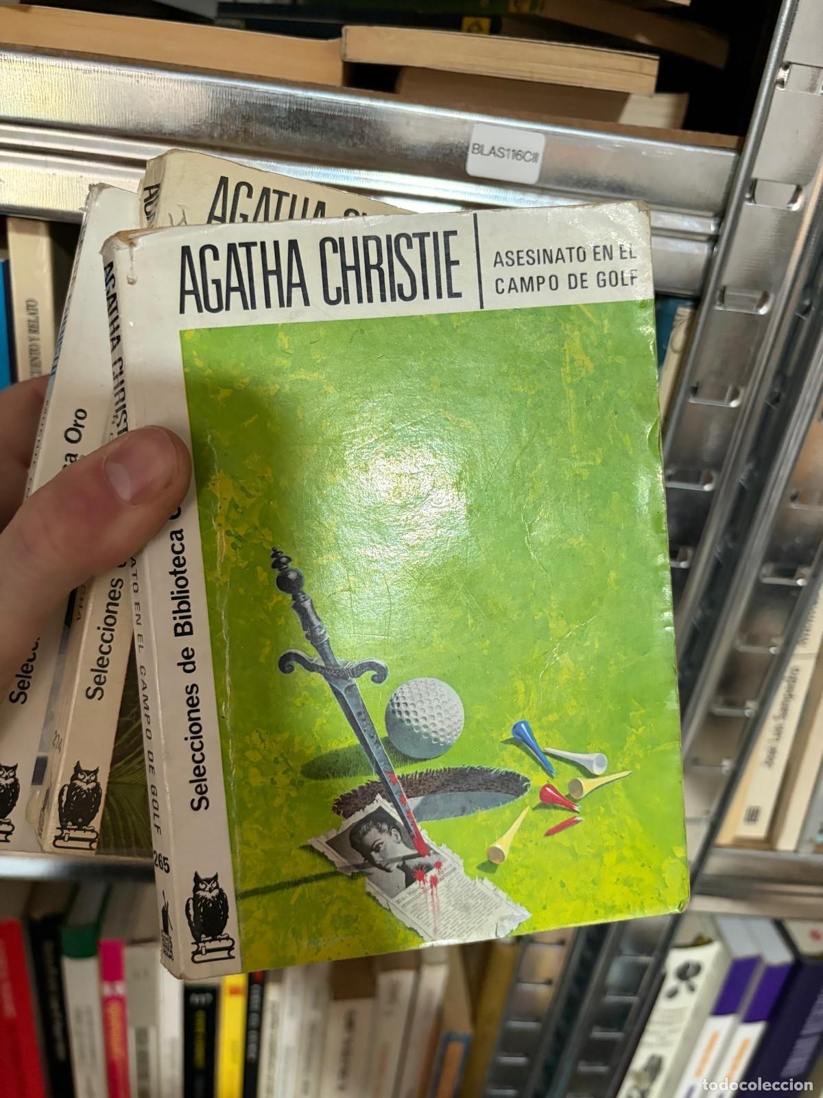 Libros de segunda mano: BLAS116CII Agatha Christie Asesinato en el campo de golf Molino