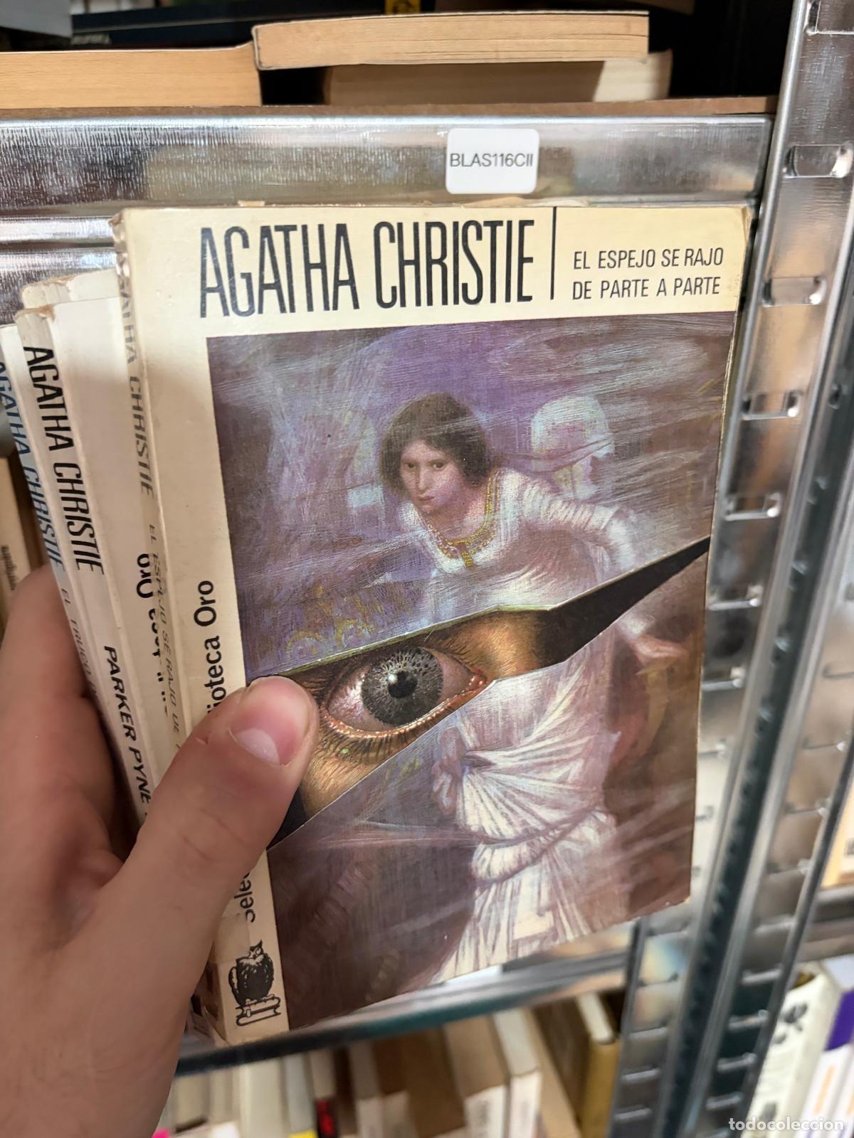 Libros de segunda mano: BLAS116CII Agatha Christie El espejo se raj&oacute; de parte a parte Molino