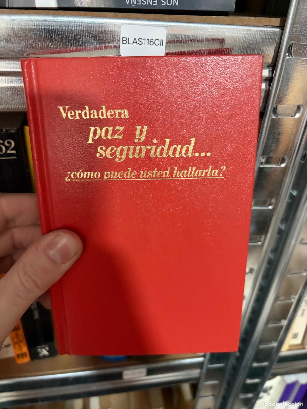 Libros de segunda mano: Verdadera paz y seguridad... &iquest;c&oacute;mo puede usted hallarla?