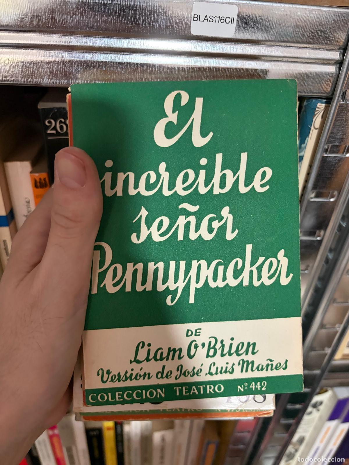 Libros de segunda mano: El incre&iacute;ble se&ntilde;or Pennypacker. Colecci&oacute;n Teatro n&ordm; 442