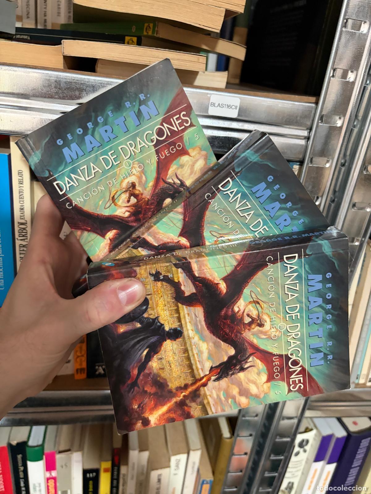 Libros de segunda mano: Danza de dragones. Canci&oacute;n de hielo y fuego / 5. Tomos I, II y III
