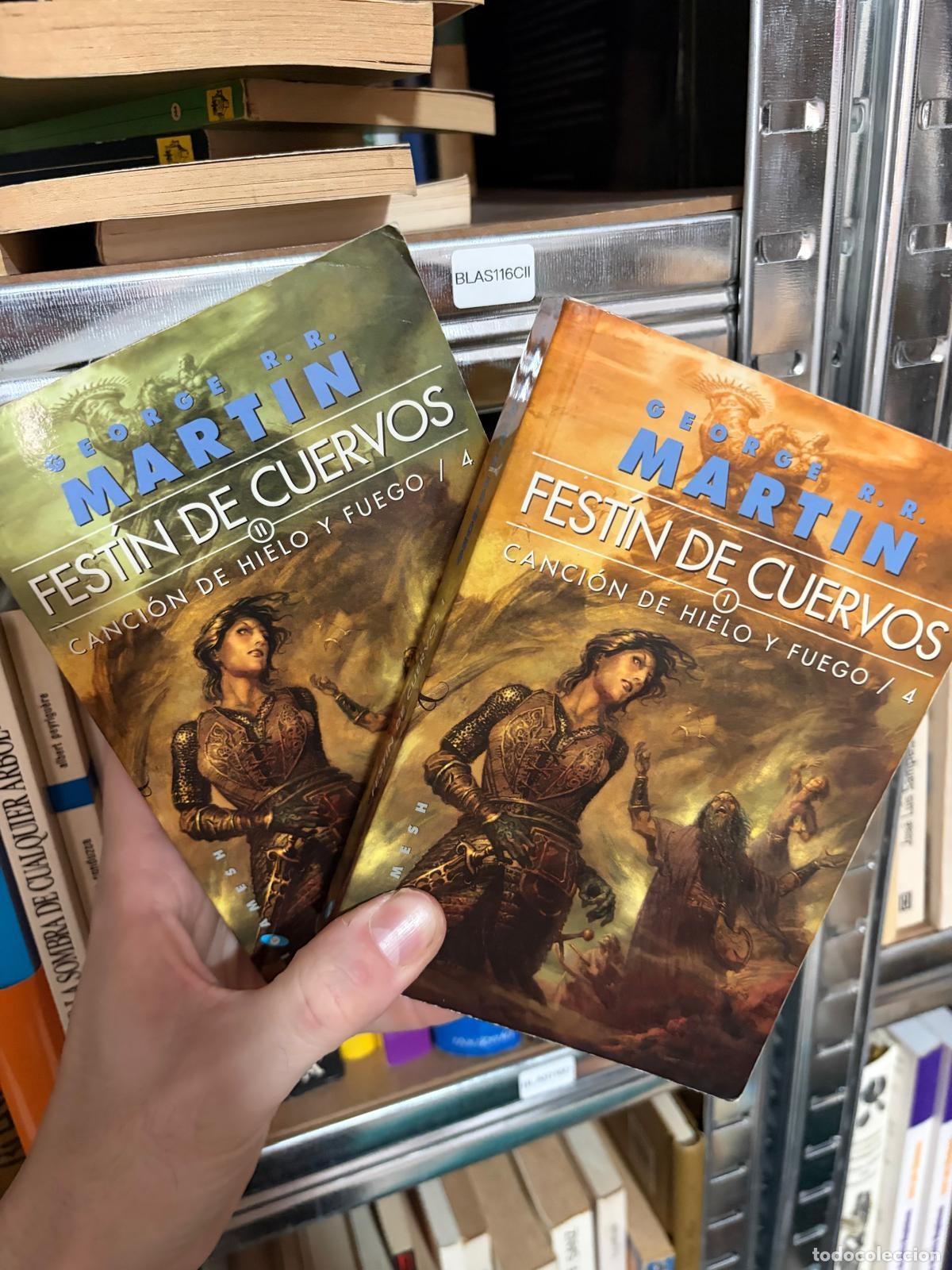 Libros de segunda mano: Fest&iacute;n de cuervos. Canci&oacute;n de hielo y fuego / 4. Tomos I y II