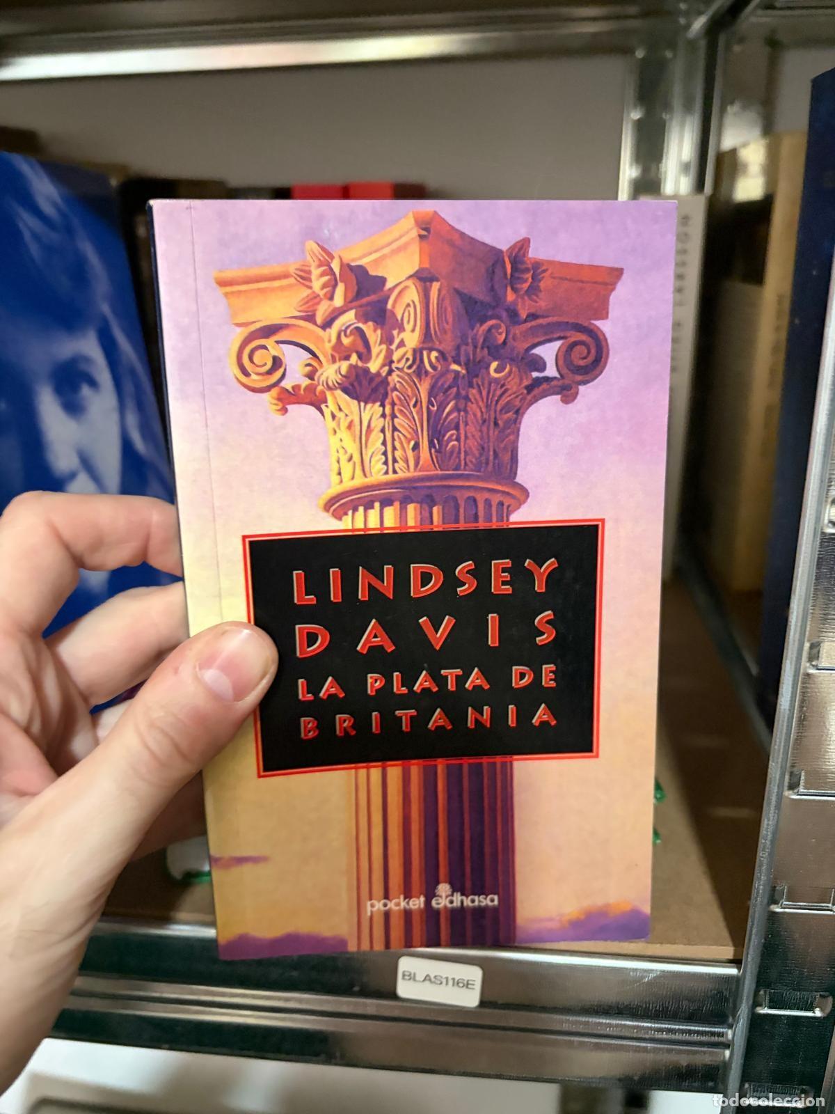 Libros de segunda mano: BLAS116E - Lindsey Davis - La plata de Britania - Pocket Edhasa