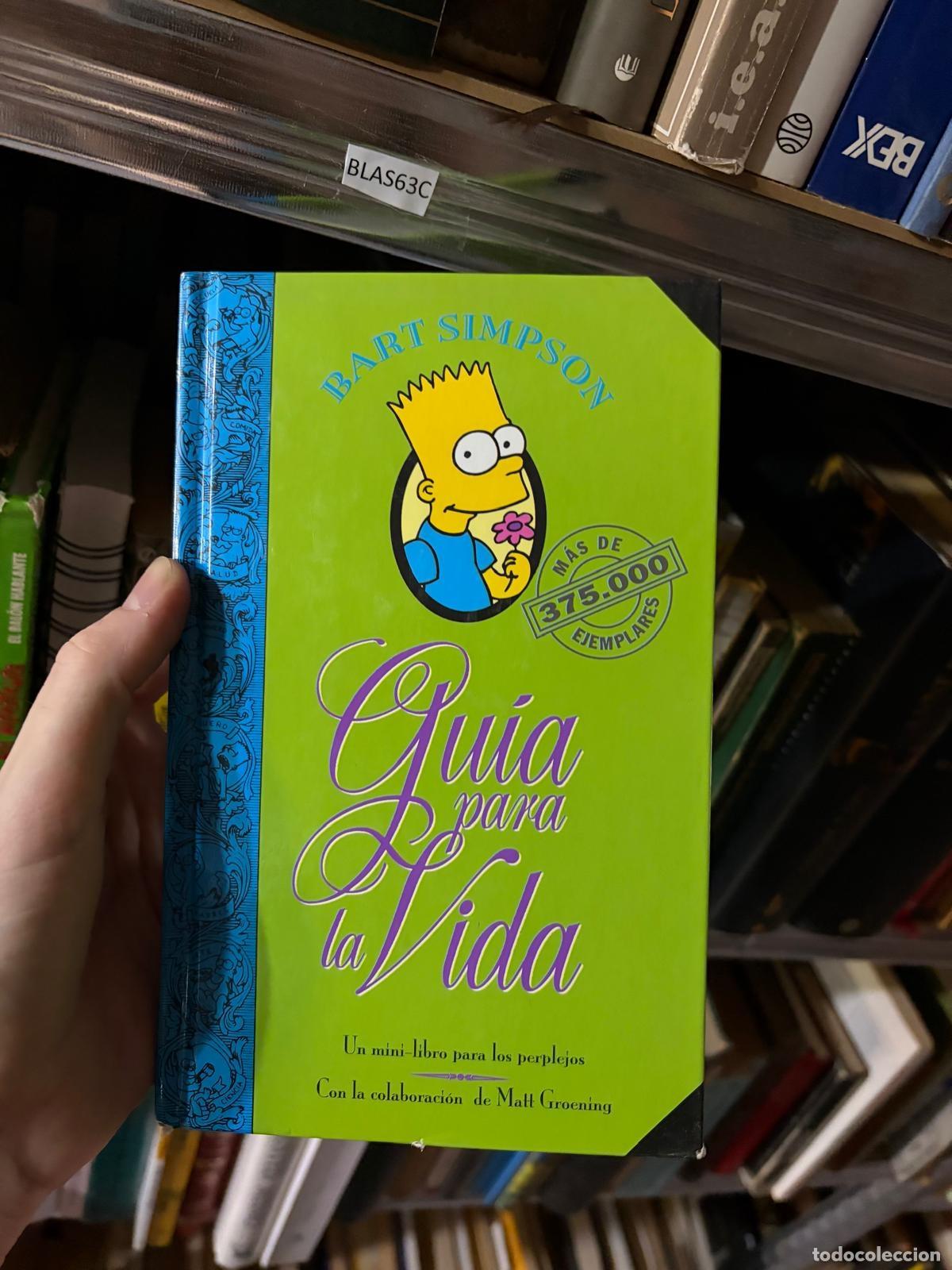 Libros de segunda mano: BLAS63C - Matt Groening - Bart Simpson. Gu&iacute;a para la vida - Ediciones B