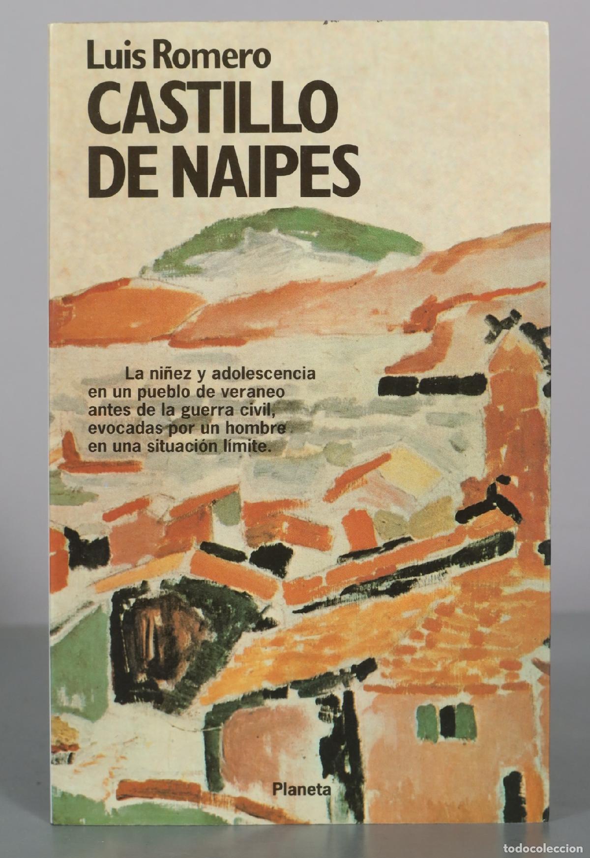 Libros de segunda mano: Castillo de naipes - Luis Romero - Planeta