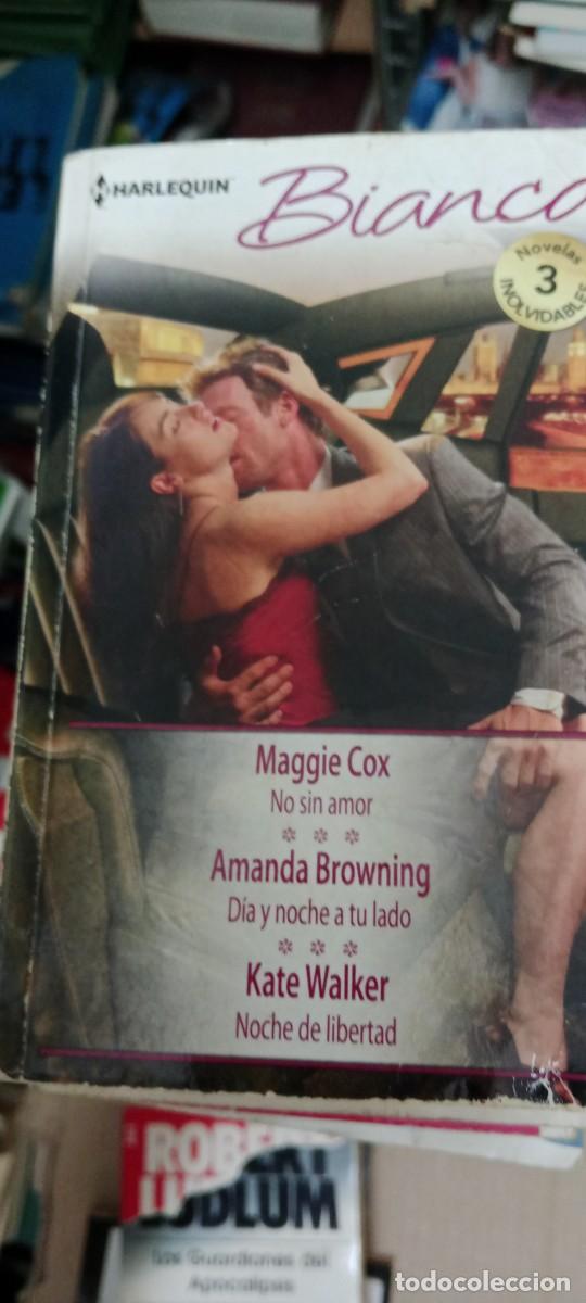 Libros de segunda mano: NO SIN AMOR MAGGIE COX AMANDA DIA Y NOCHE A TU LADO NOCHE DE LIBERTAD LIBRO CU-05