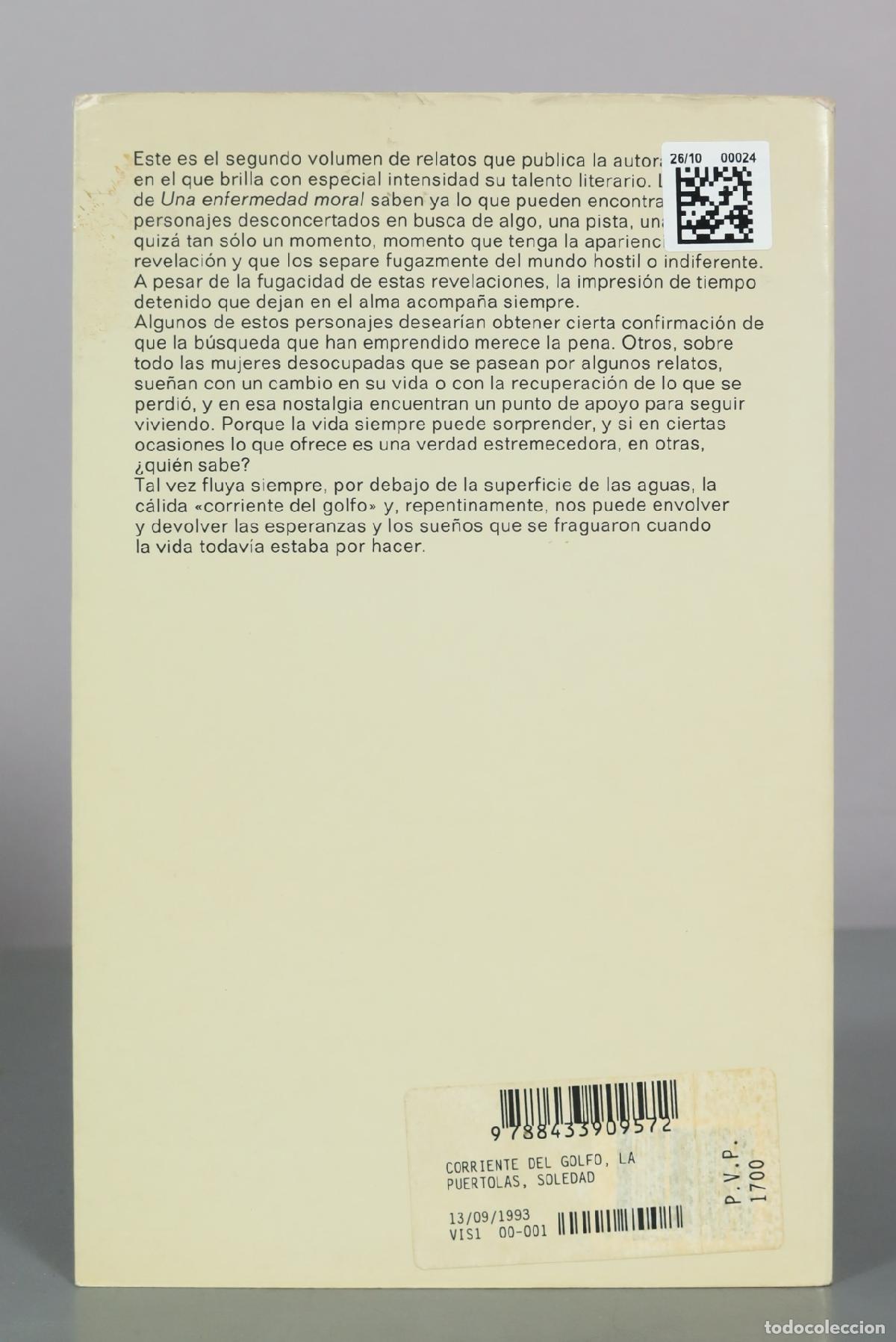 Libros de segunda mano: La corriente del golfo - Soledad Pu&eacute;rtolas - Anagrama - Foto 2