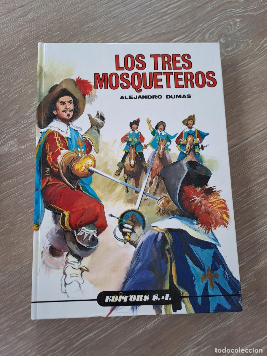 Libros de segunda mano: Los tres Mosqueteros ilustrado tapa dura