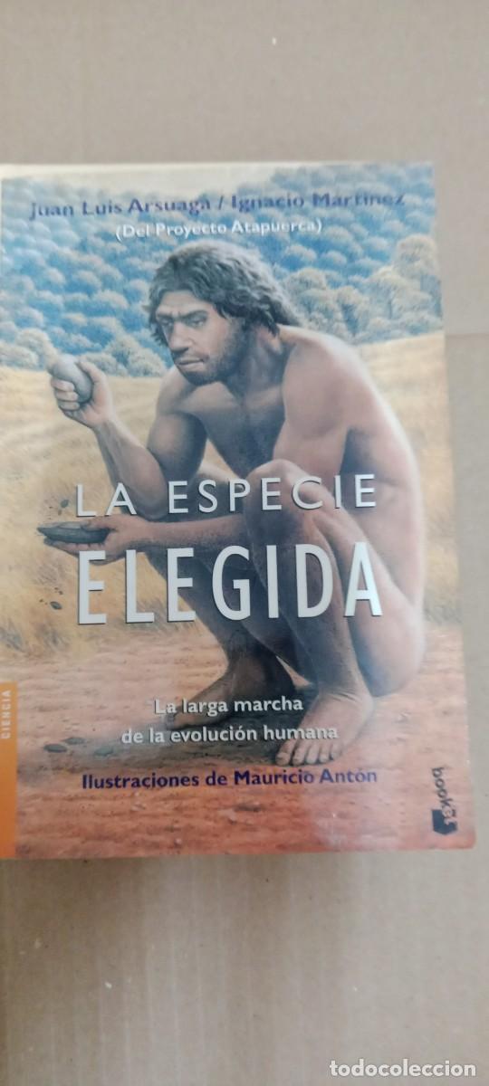 Libros de segunda mano: La especie elegida. Juan Luis Arsuaga e Ignacio Mart&iacute;nez LIBRO CU-05