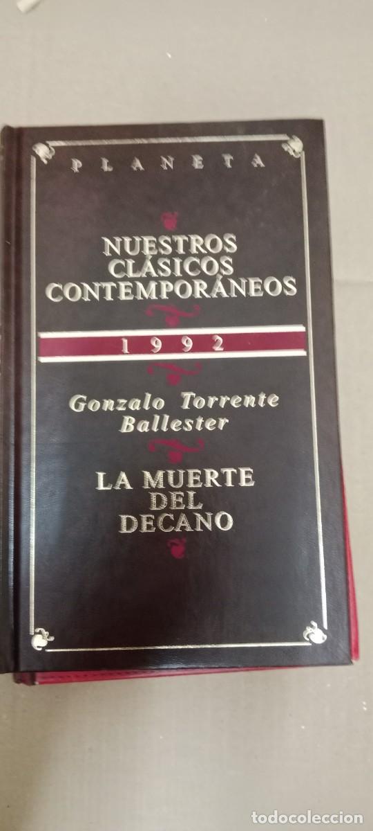 Libros de segunda mano: LOTE DE DOS LIBROS DE NUESTROS CLASICOS CONTEMPORANEOS LOS DE FOTO LIBRO CU-05