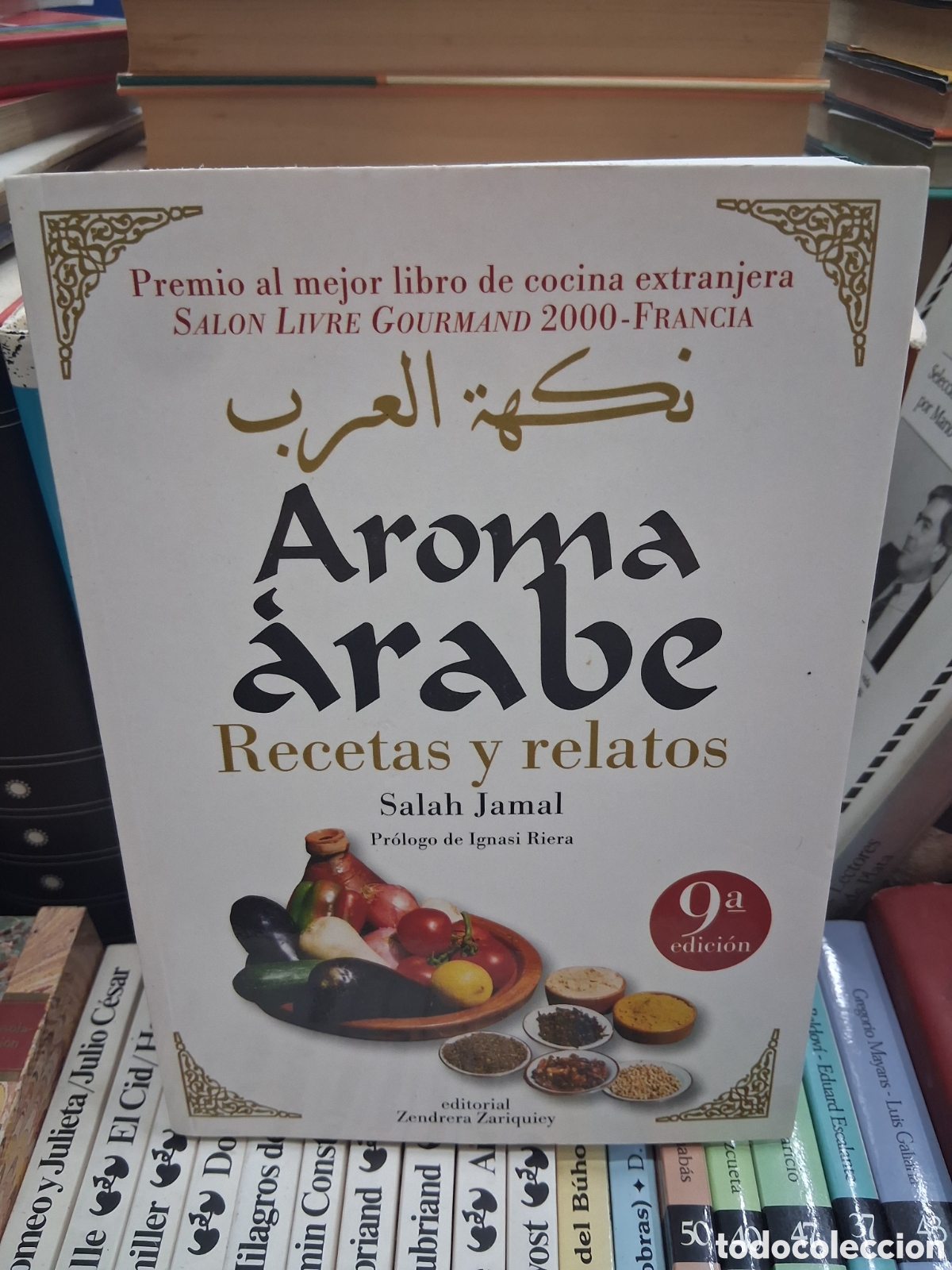 Libros de segunda mano: Aroma &aacute;rabe. Recetas y relatos. Salah Jamal. Editorial Zendrera Zariquiey