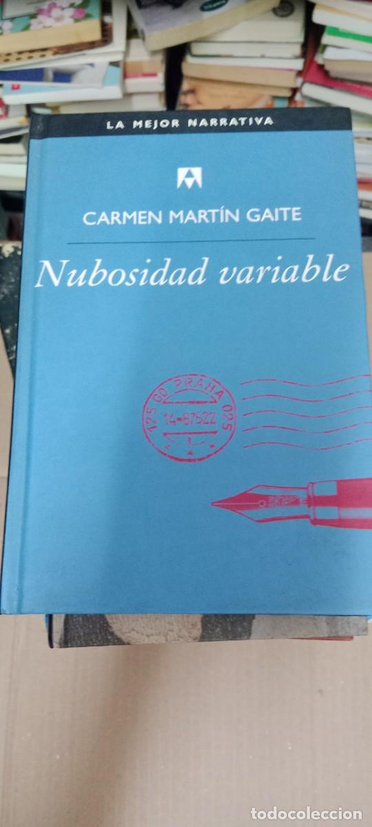 Libros de segunda mano: NUBOSIDAD VARIABLE CARMEN MARTIN GAITE LIBRO GG-GAT