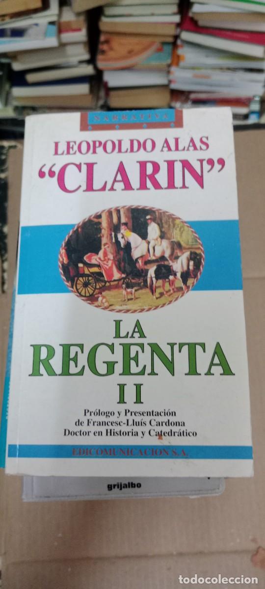 Libros de segunda mano: LEOPOLDO ALAS CLARIN LA REGENTA TOMO II LIBRO GG-BIZ