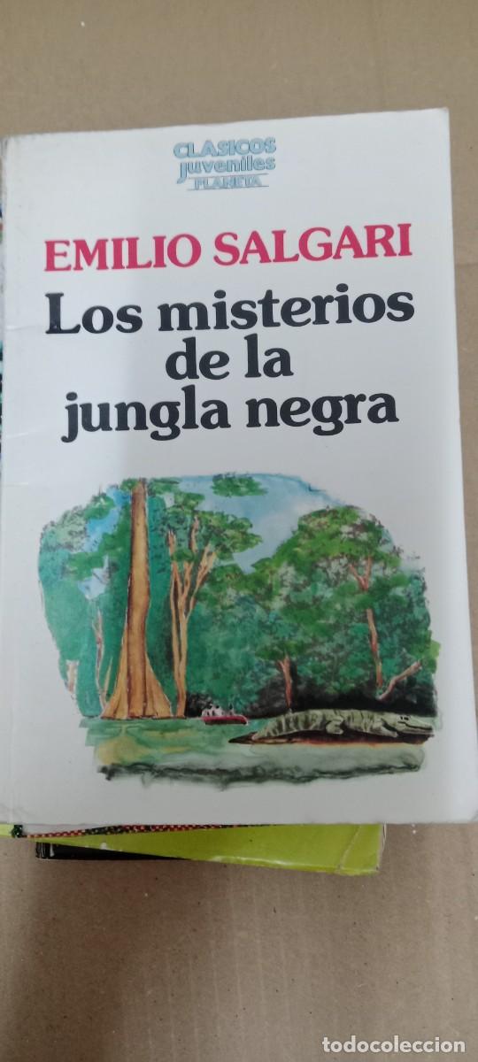 Libros de segunda mano: LOS MISTERIOS DE LA JUNGA NEGRA EMILIO SALGARI LIBRO GG-BIZ