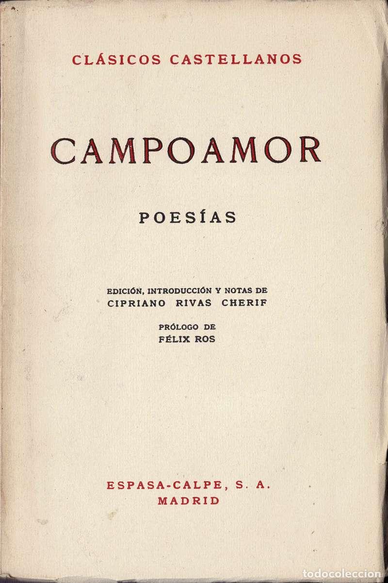 Libros de segunda mano: Poes&iacute;as - Campoamor