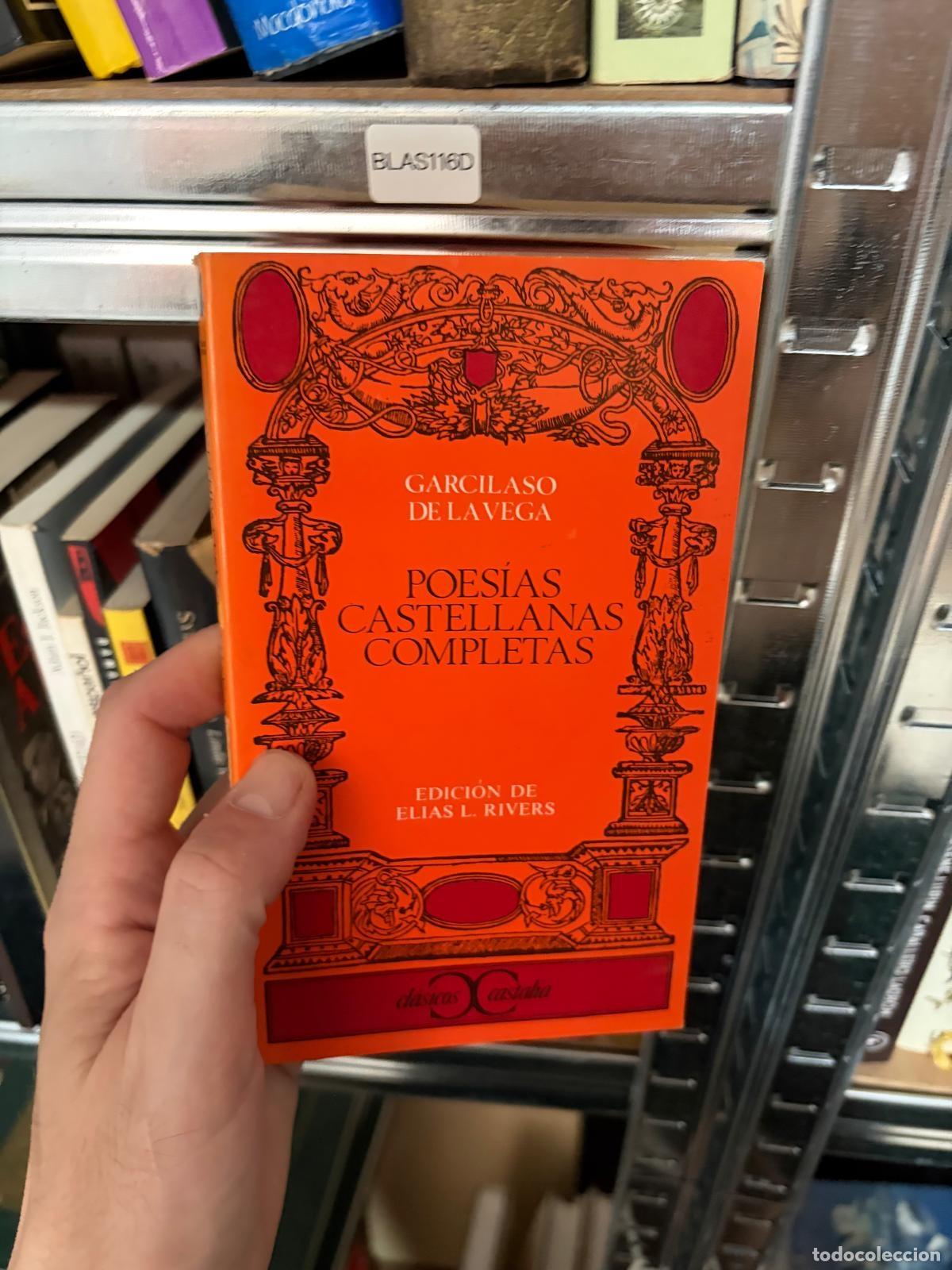Libros de segunda mano: BLAS116D Garcilaso de la Vega Poes&iacute;as castellanas completas Espasa-Calpe