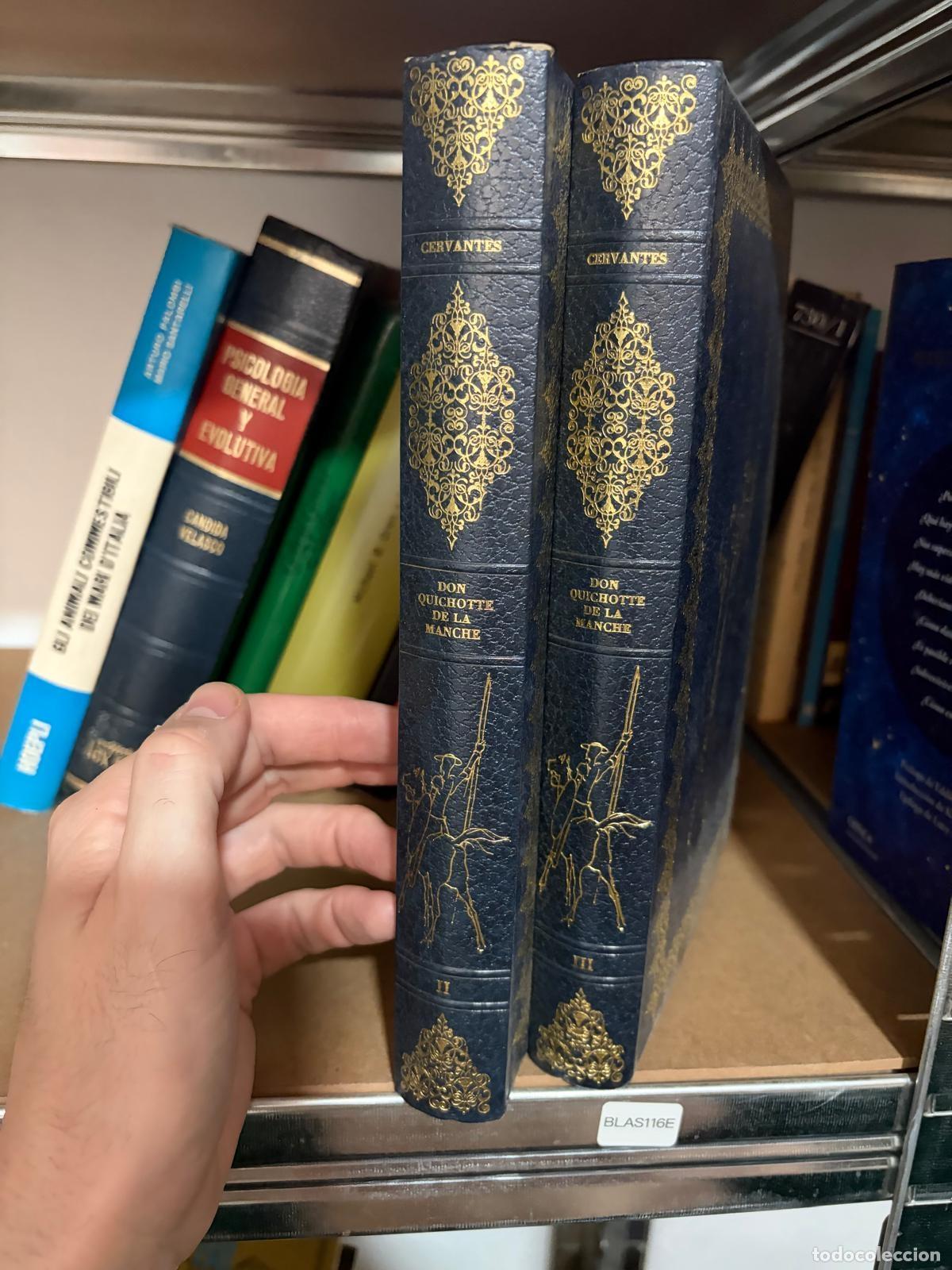 Libros de segunda mano: BLAS116E Miguel de Cervantes Don Quichotte de la Manche. Tomos II y III -