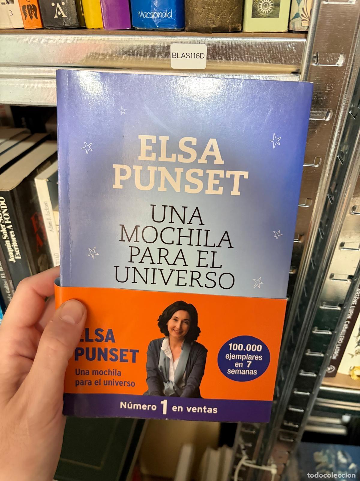 Libros de segunda mano: BLAS116E Elsa Punset Una mochila para el universo Mondadori