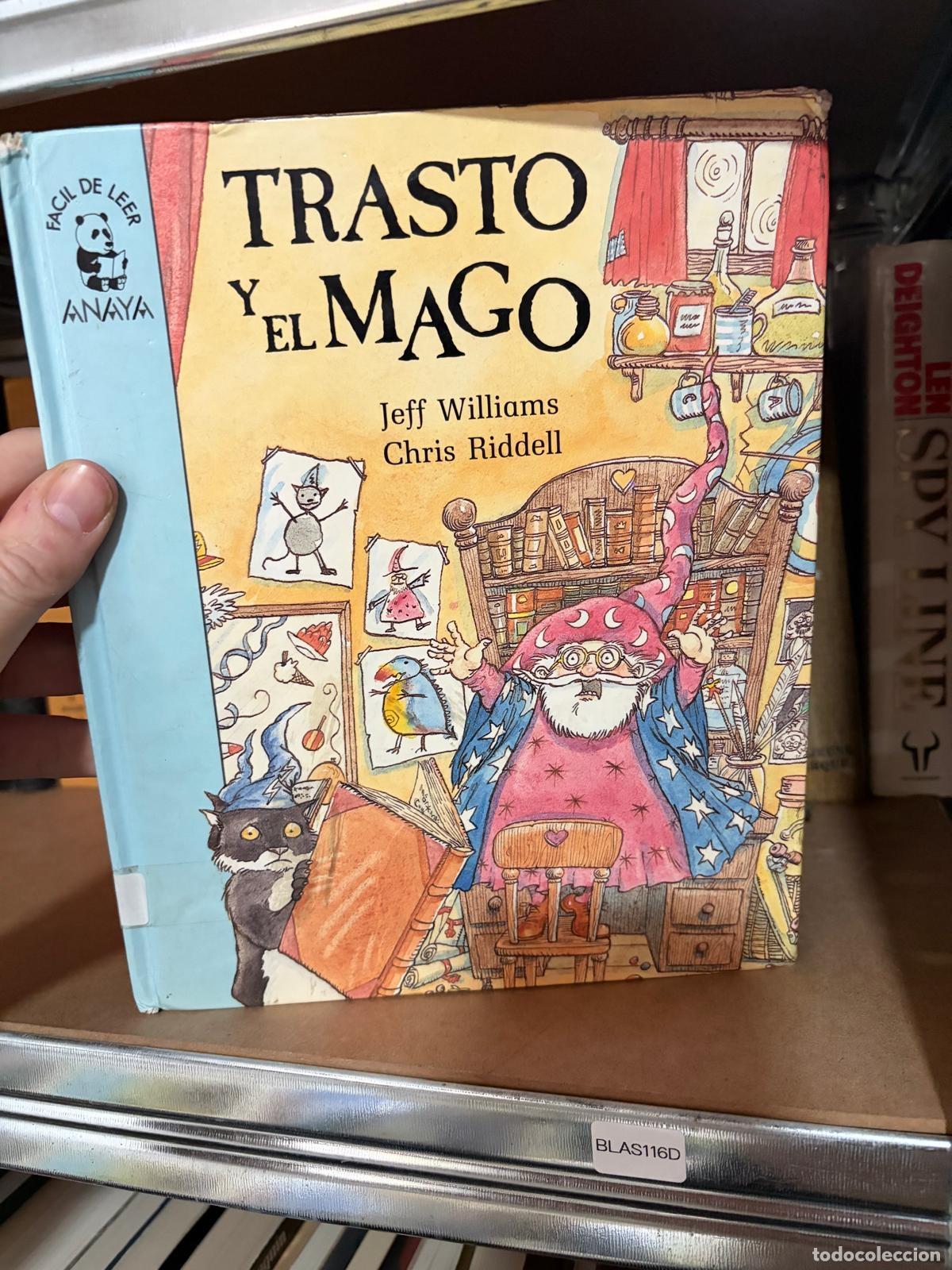 Libros de segunda mano: BLAS116D - Jeff Williams y Chris Riddell - Trasto y el mago - Anaya