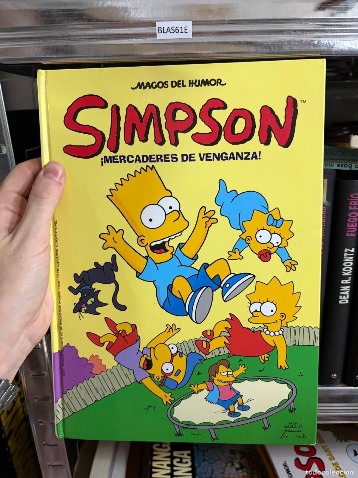 Libros de segunda mano: BLAS61E Los Simpson: &iexcl;Mercaderes de venganza! - Magos del Humor
