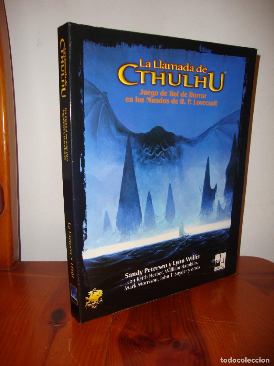 Second hand books: LA LLAMADA DE CTHULHU. JUEGO DE ROL DE HORROR EN LOS MUNDOS DE H. P. LOVECRAFT (LA FACTORIA DE IDEAS