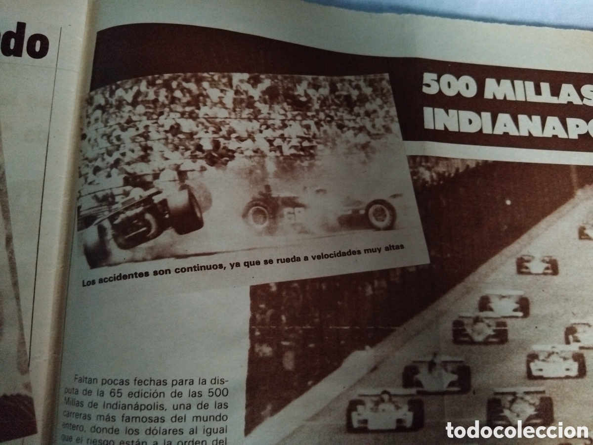 Libros de segunda mano: Prensa 500 Millas de Indian&aacute;polis en 1981 - Foto 6