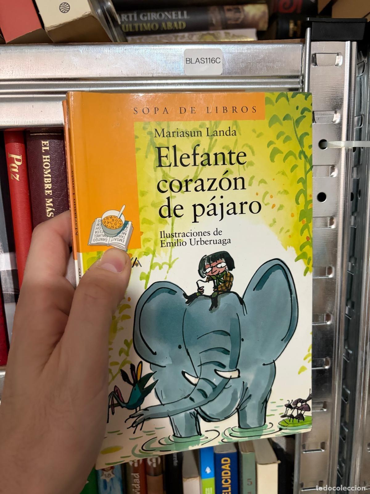 Libros de segunda mano: BLAS116C Mariasun Landa - Elefante coraz&oacute;n de p&aacute;jaro
