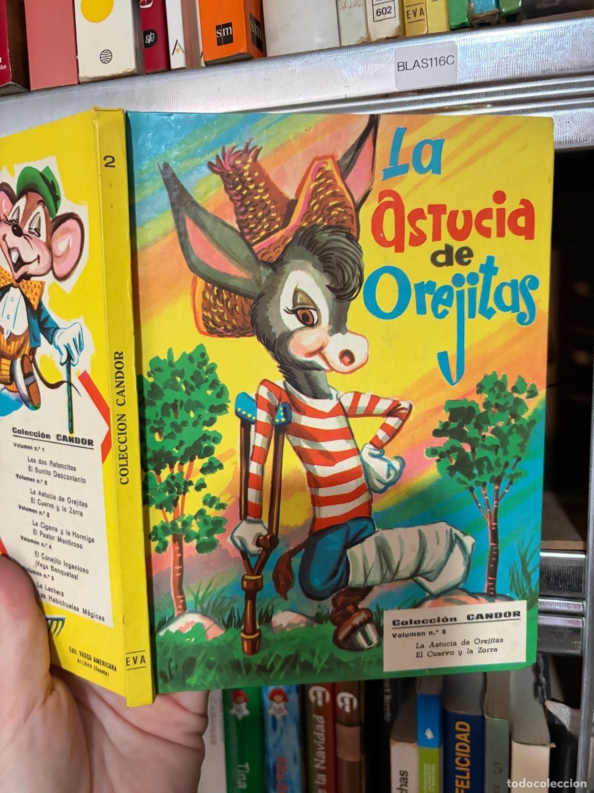 Libros de segunda mano: BLAS116C La astucia de Orejitas / El Cuervo y la Zorra - EVA