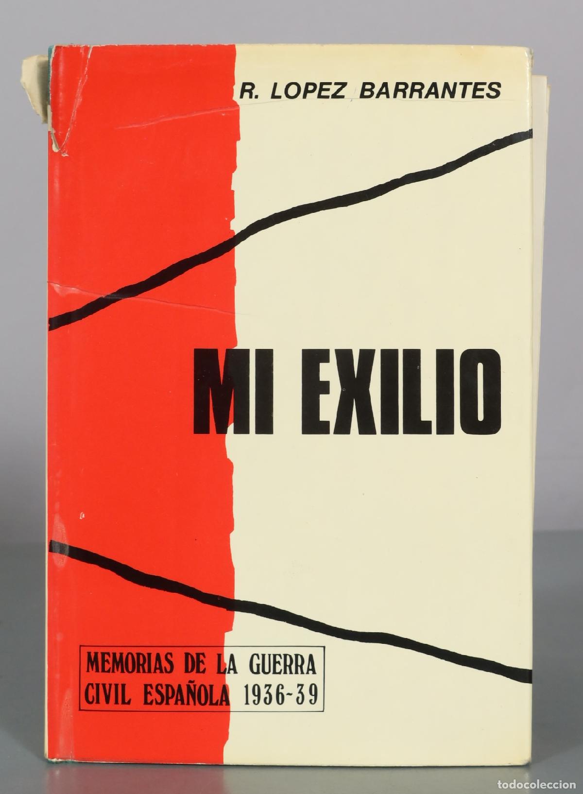 Livros em segunda m&atilde;o: Mi exilio - R. Lopez Barrantes
