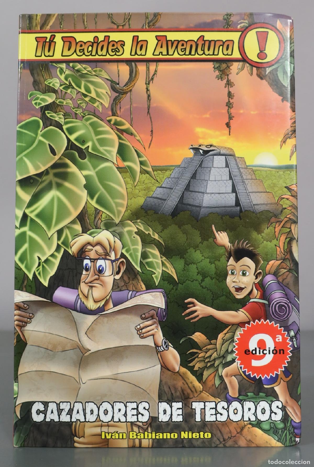 Libros de segunda mano: T&uacute; Decides la Aventura - Cazadores de Tesoros - Iv&aacute;n Babiano Nieto - 9&ordf; Edici&oacute;n - Editorial Hidra