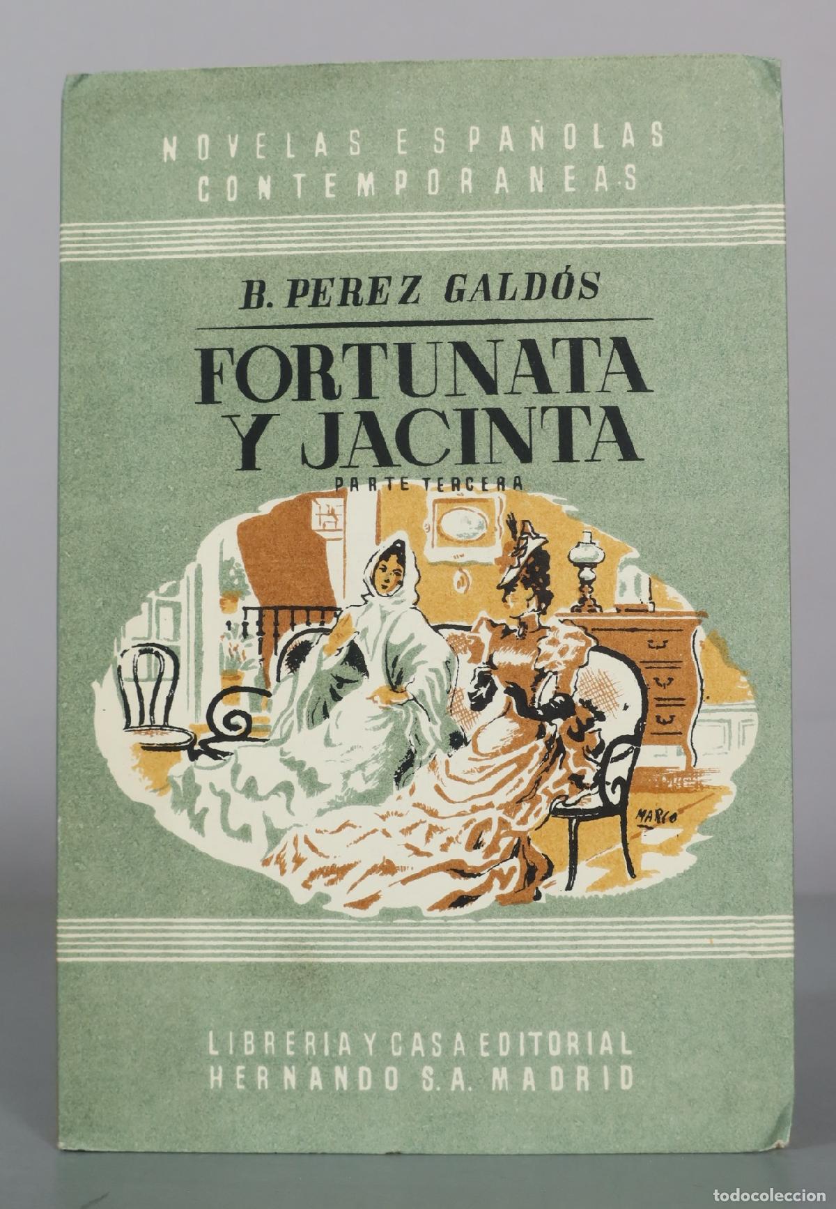 Libros de segunda mano: Fortunata y Jacinta - Parte Tercera - B. Perez Gald&oacute;s - Librer&iacute;a y Casa Editorial Hernando S.A.