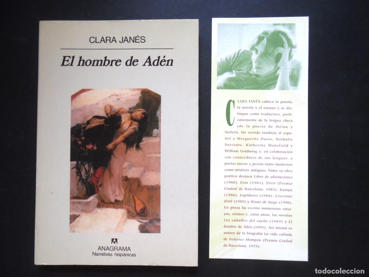 Libros de segunda mano: El hombre de Ad&eacute;n, de Clara Jan&eacute;s, 1991, 1&ordf; edici&oacute;n