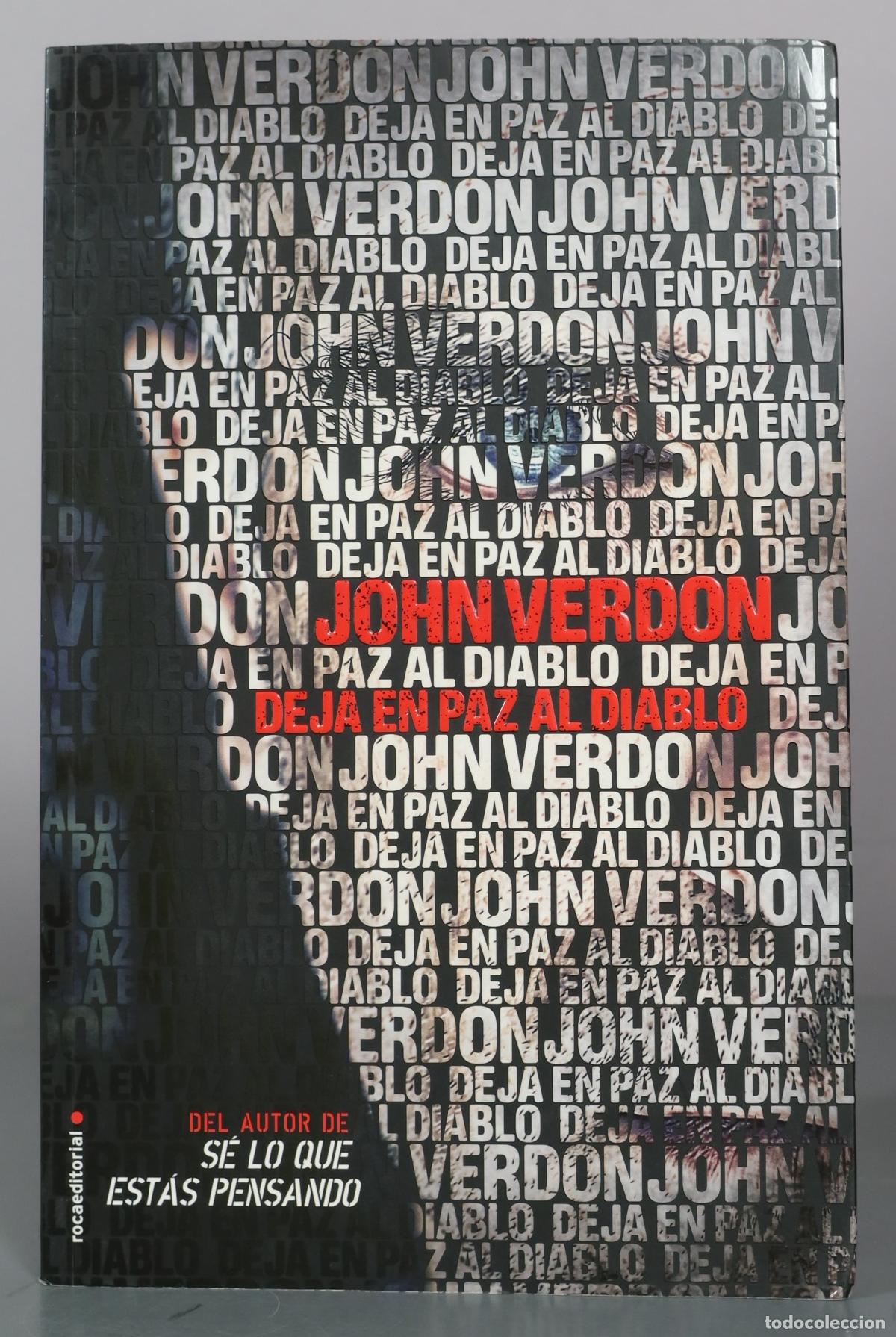 Libros de segunda mano: Deja en paz al diablo - John Verdon - Roca Editorial