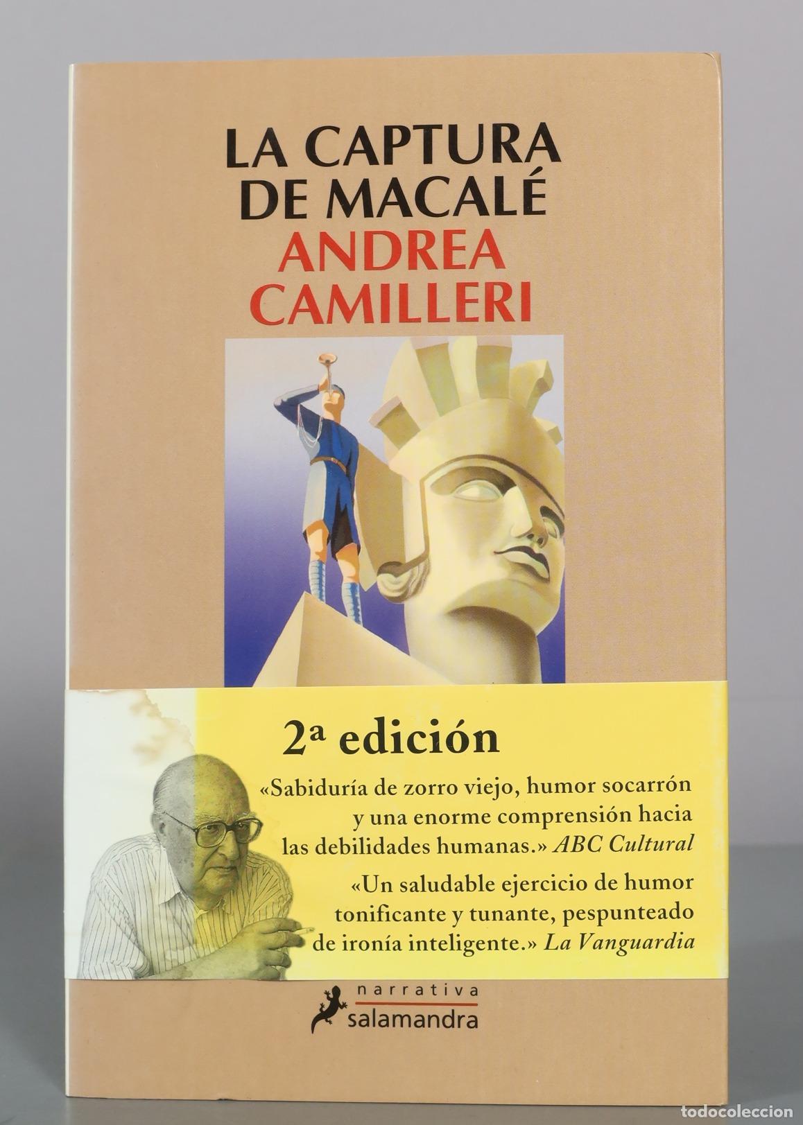 Libros de segunda mano: La captura de Macal&eacute; - Andrea Camilleri - Salamandra