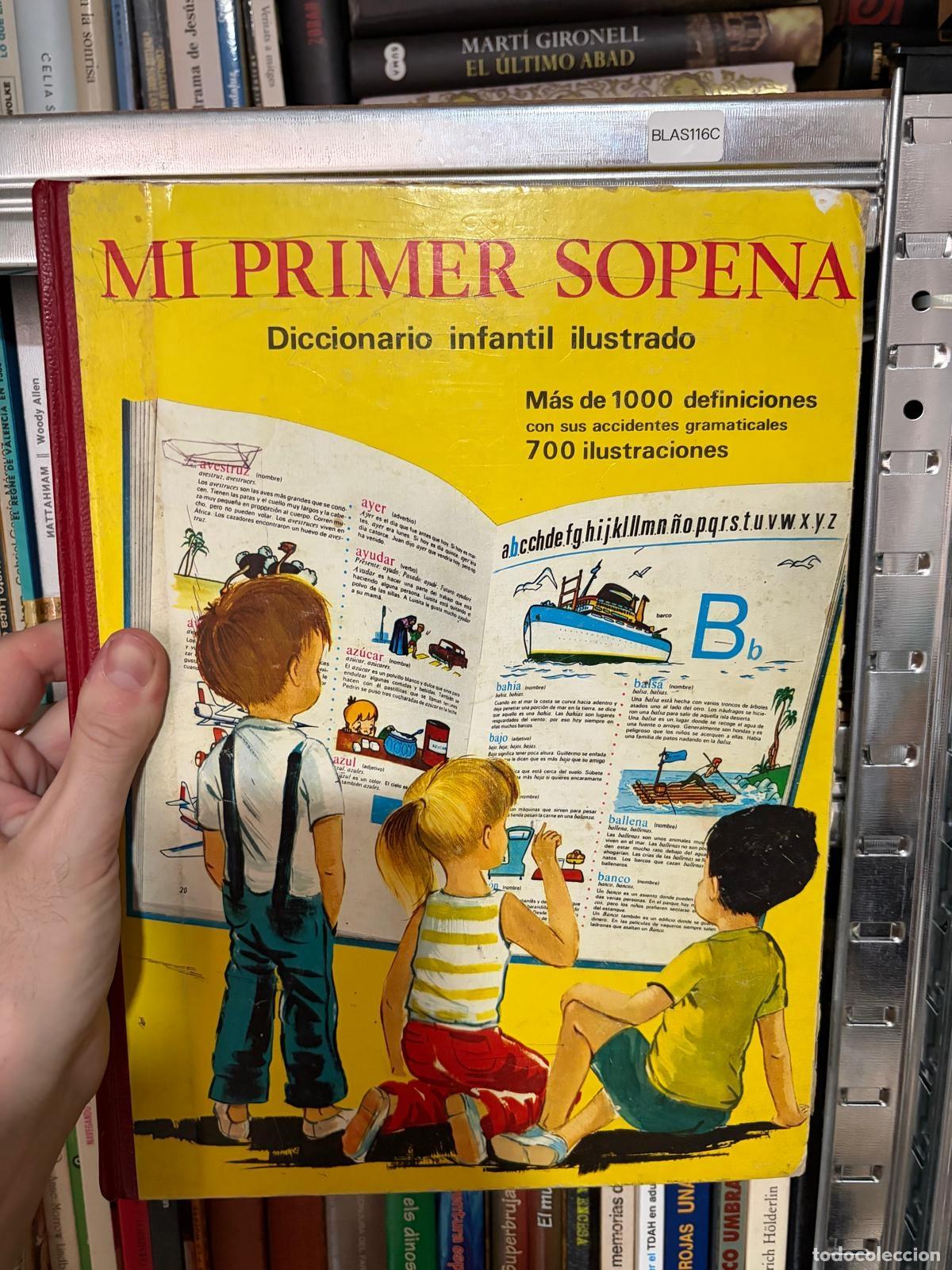 Libros de segunda mano: BLAS116C - Mi primer Sopena. Diccionario infantil ilustrado - Editorial Ram&oacute;n Sopena