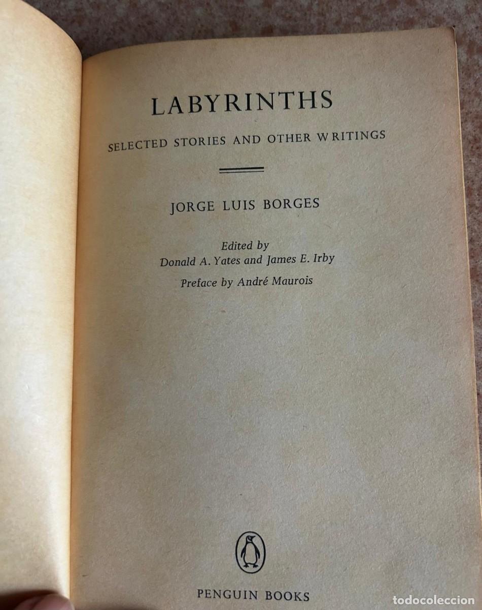 Libros de segunda mano: JORGE LUIS BORGES - LABYRINTHS - PENGUIN MODERN CLASSICS - Foto 2