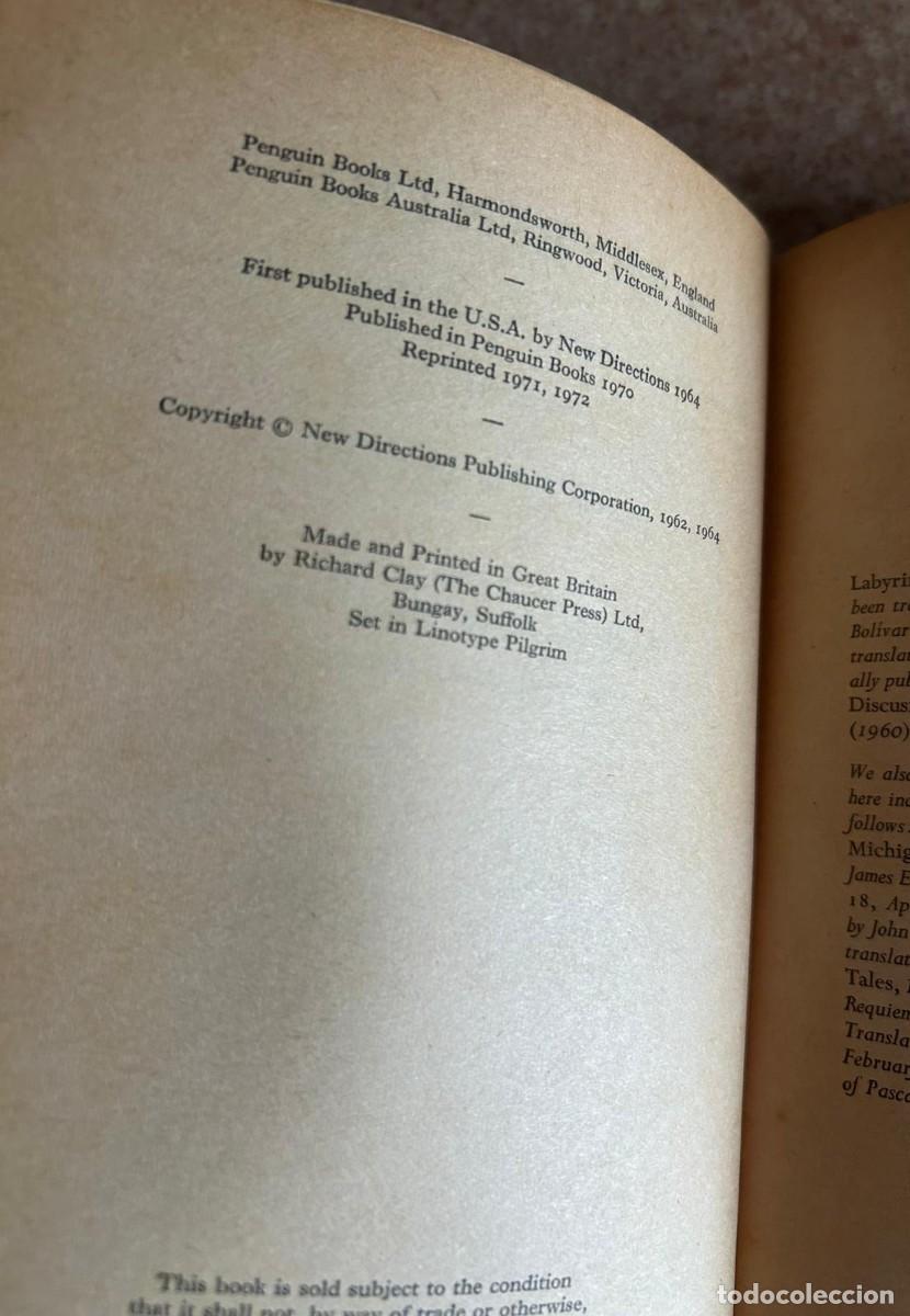 Libros de segunda mano: JORGE LUIS BORGES - LABYRINTHS - PENGUIN MODERN CLASSICS - Foto 3