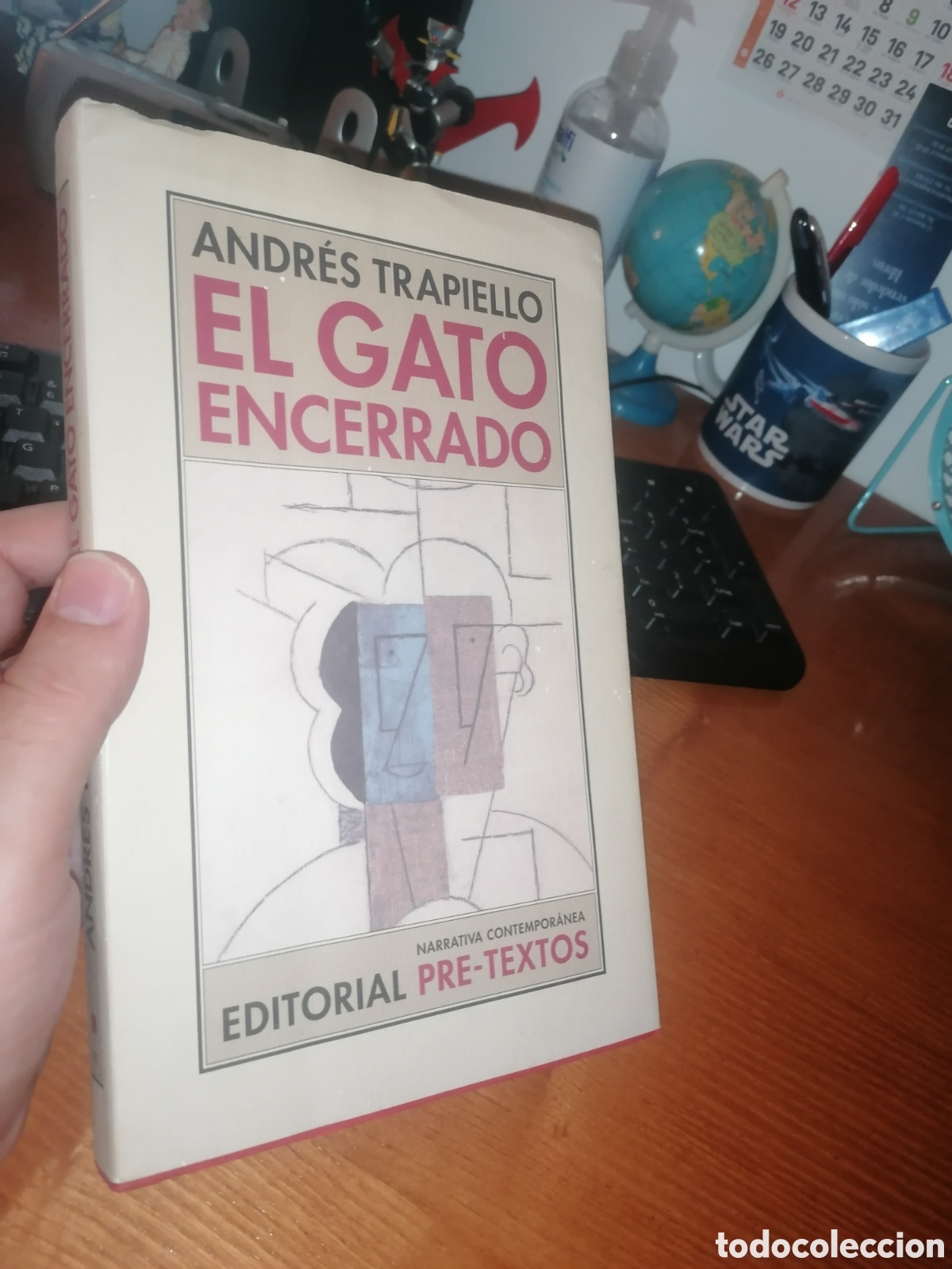 Libros de segunda mano: Libro: EL GATO ENCERRADO Andr&eacute;s Trapiello