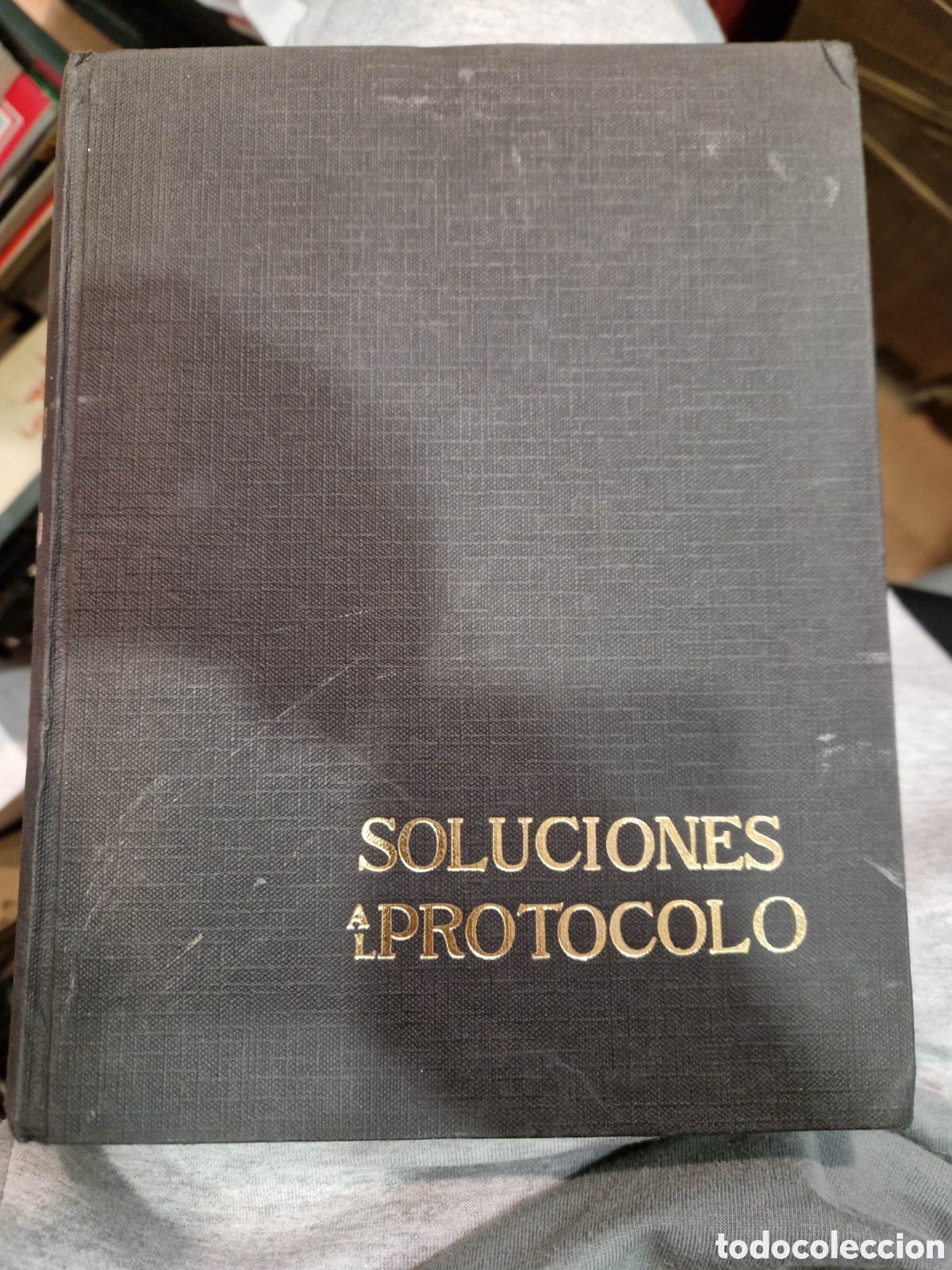Libros de segunda mano: LIZCANO DE LA ROSA, J.F. Soluciones al protocolo - Foto 1