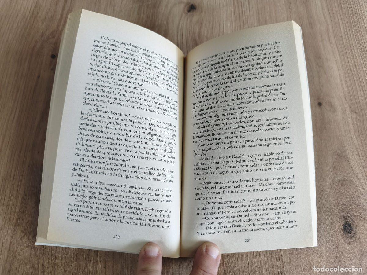 Libros de segunda mano: La flecha negra Robert Louis Stevenson - Foto 6