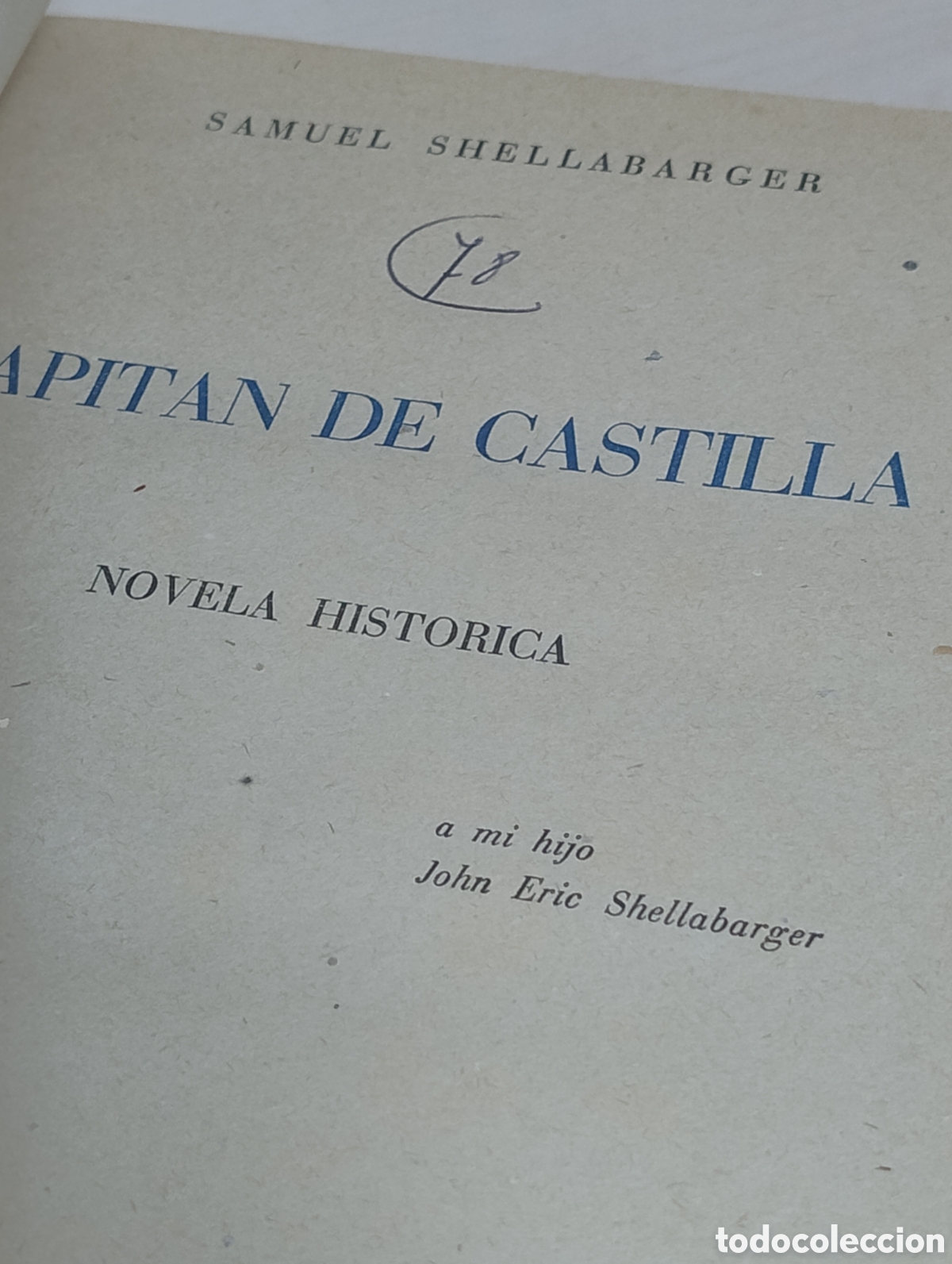 Libros de segunda mano: El capit&aacute;n de Castilla - Foto 5
