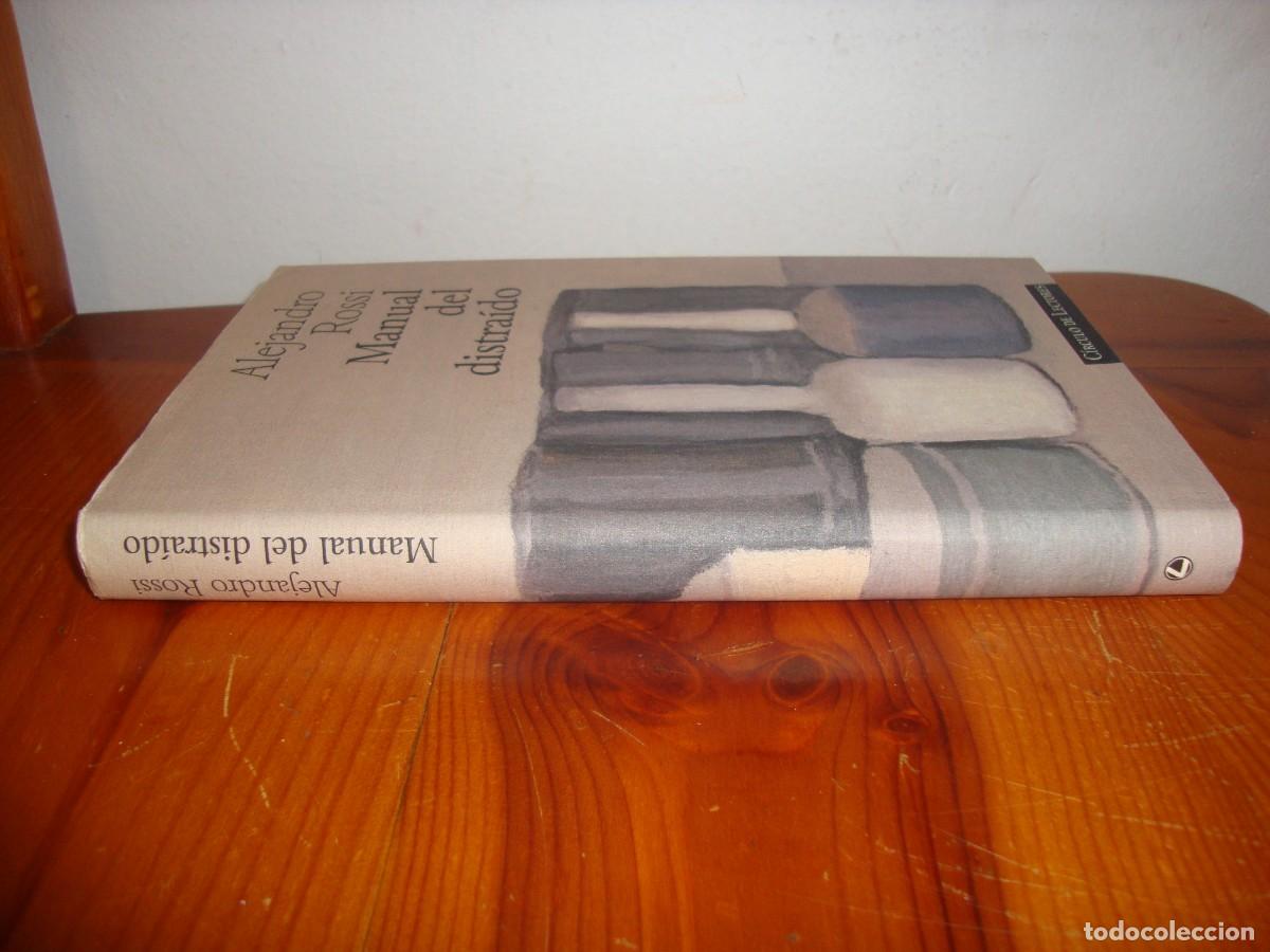Libros de segunda mano: MANUAL DEL DISTRAIDO (CIRCULO DE LECTORES) - ALEJANDRO ROSSI - Foto 2