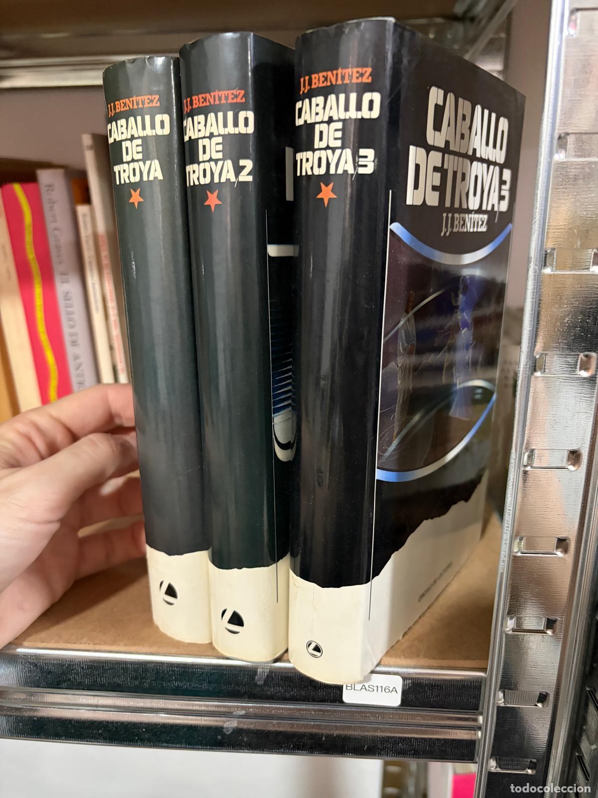 Libros de segunda mano: BLAS116A - J. J. Ben&iacute;tez - Caballo de Troya. Vol&uacute;menes 1, 2, 3 y 4